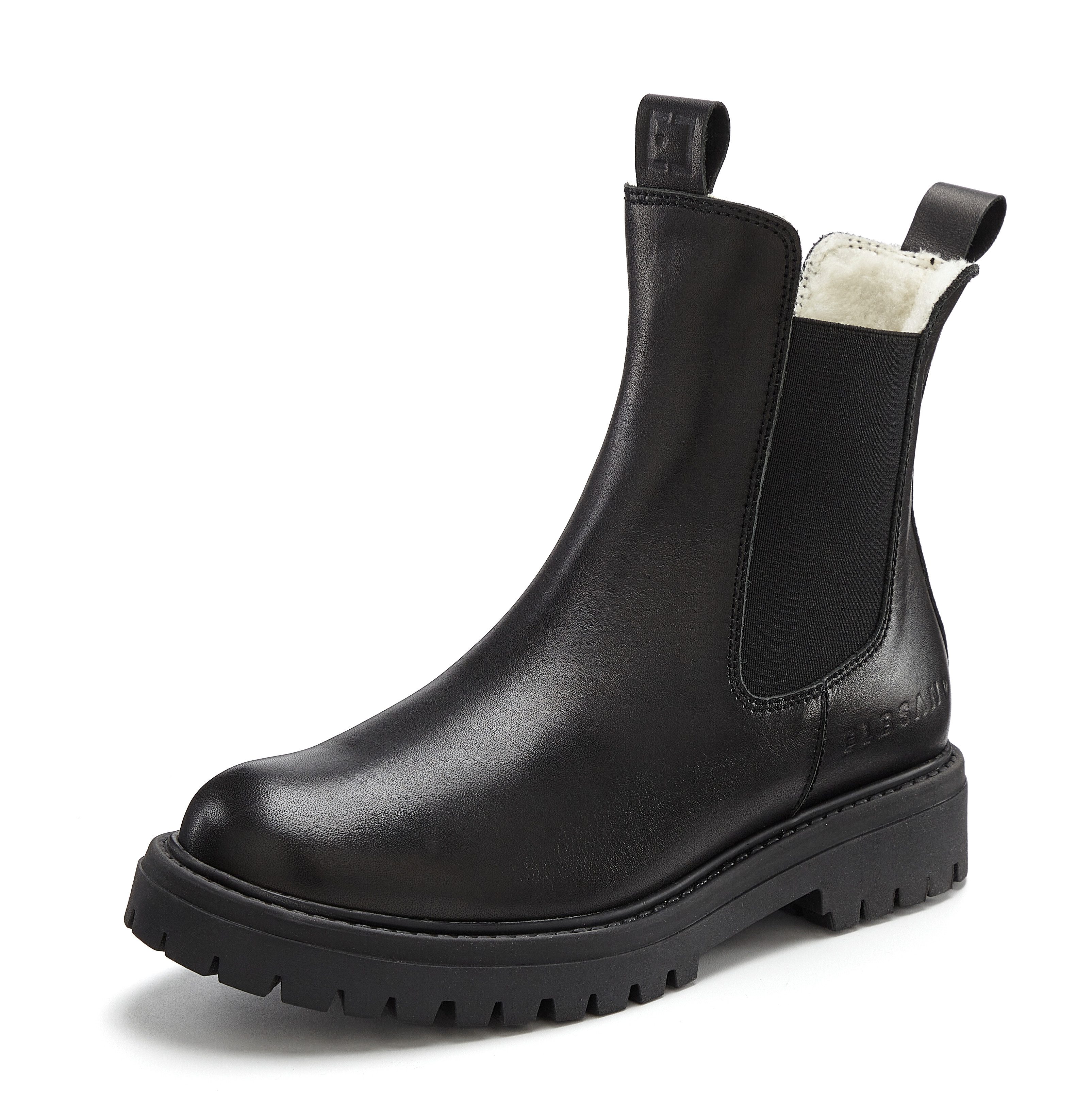 Elbsand Stiefelette aus Leder mit Warmfutter günstig online kaufen
