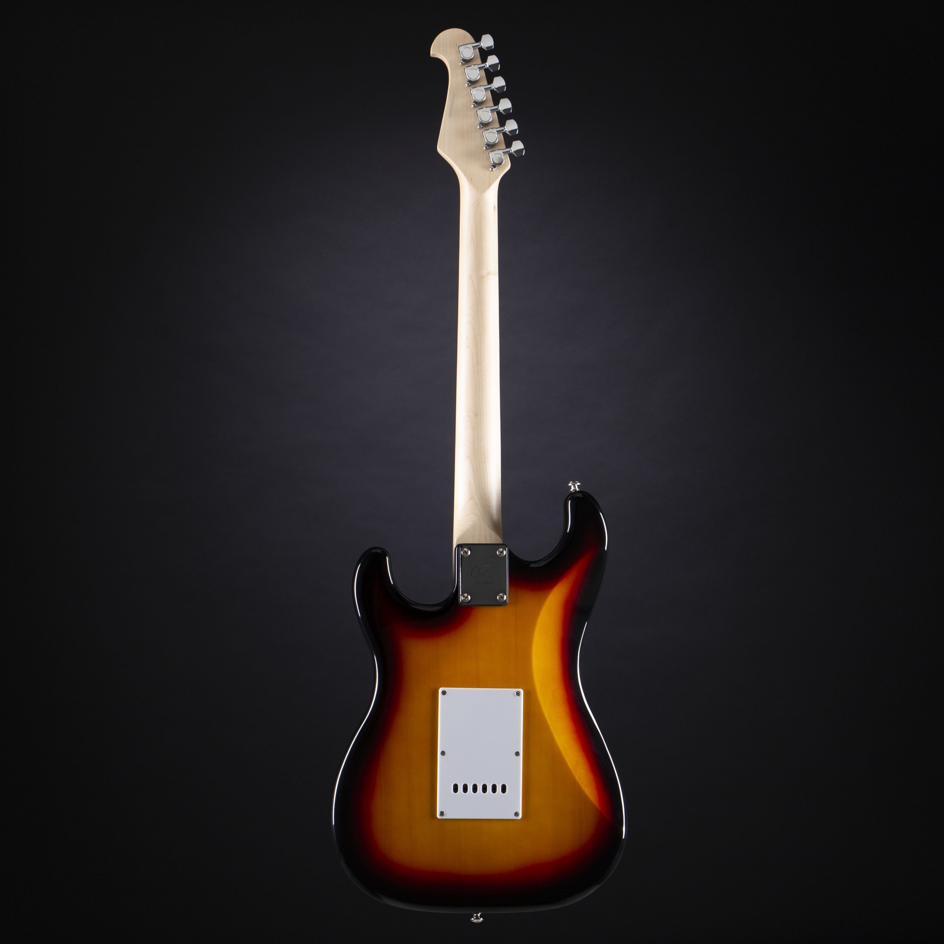 J & D E-Gitarre, ST Rock Guitar Einsteiger Set mit Sunburst ST-Stil E-Gitarre Verstärker Stimmgerät Gigbag Kabel Gurt Plektren Saiten, E-Gitarren, E-Gitarren-Sets, Rock Guitar Set, Einsteiger E-Gitarre, ST-Stil, Sunburst, Verstärker