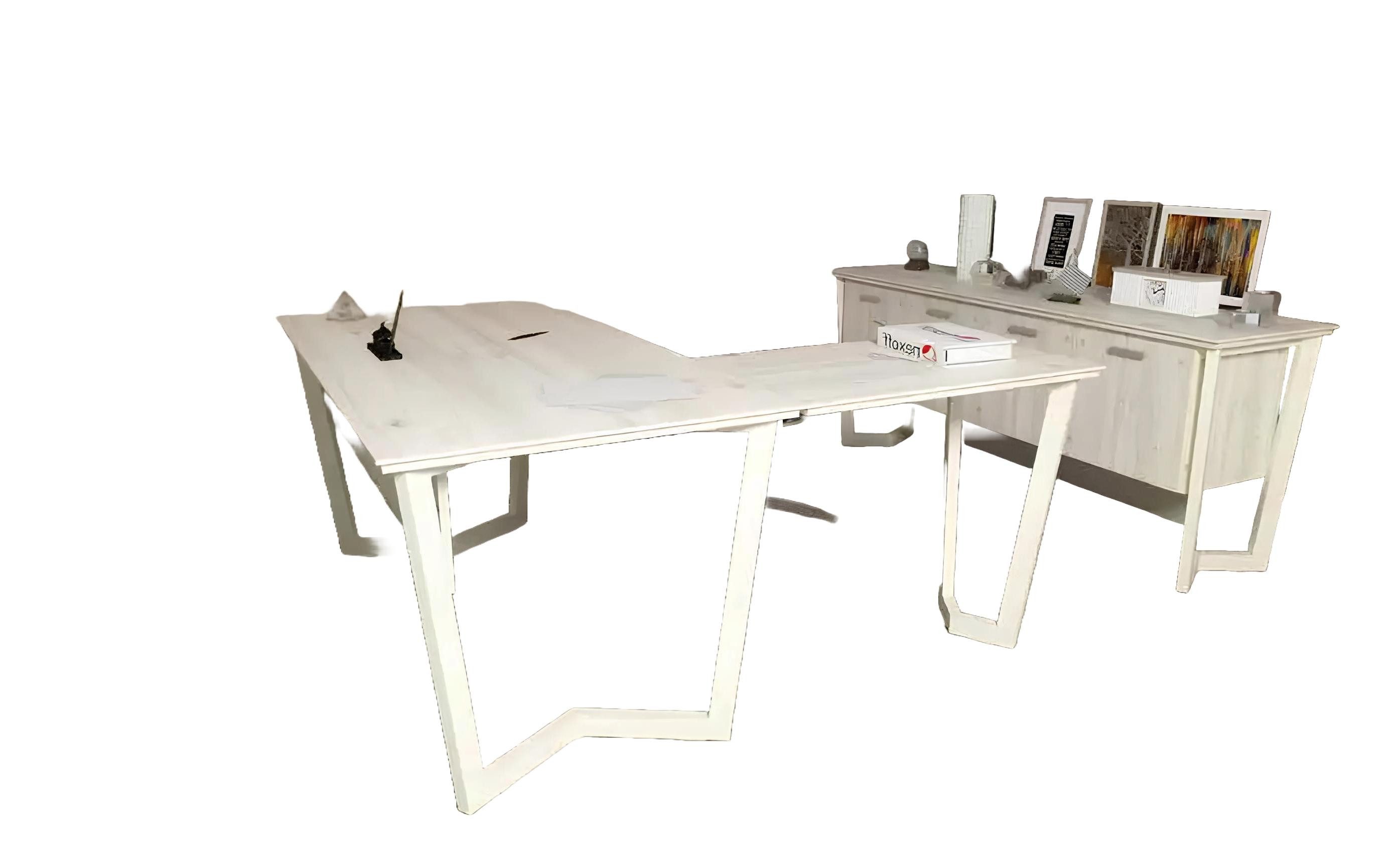 Schreibtisch Büro Schreibtisch Set mit Eckschreibtisch Kommode und Aktenschrank