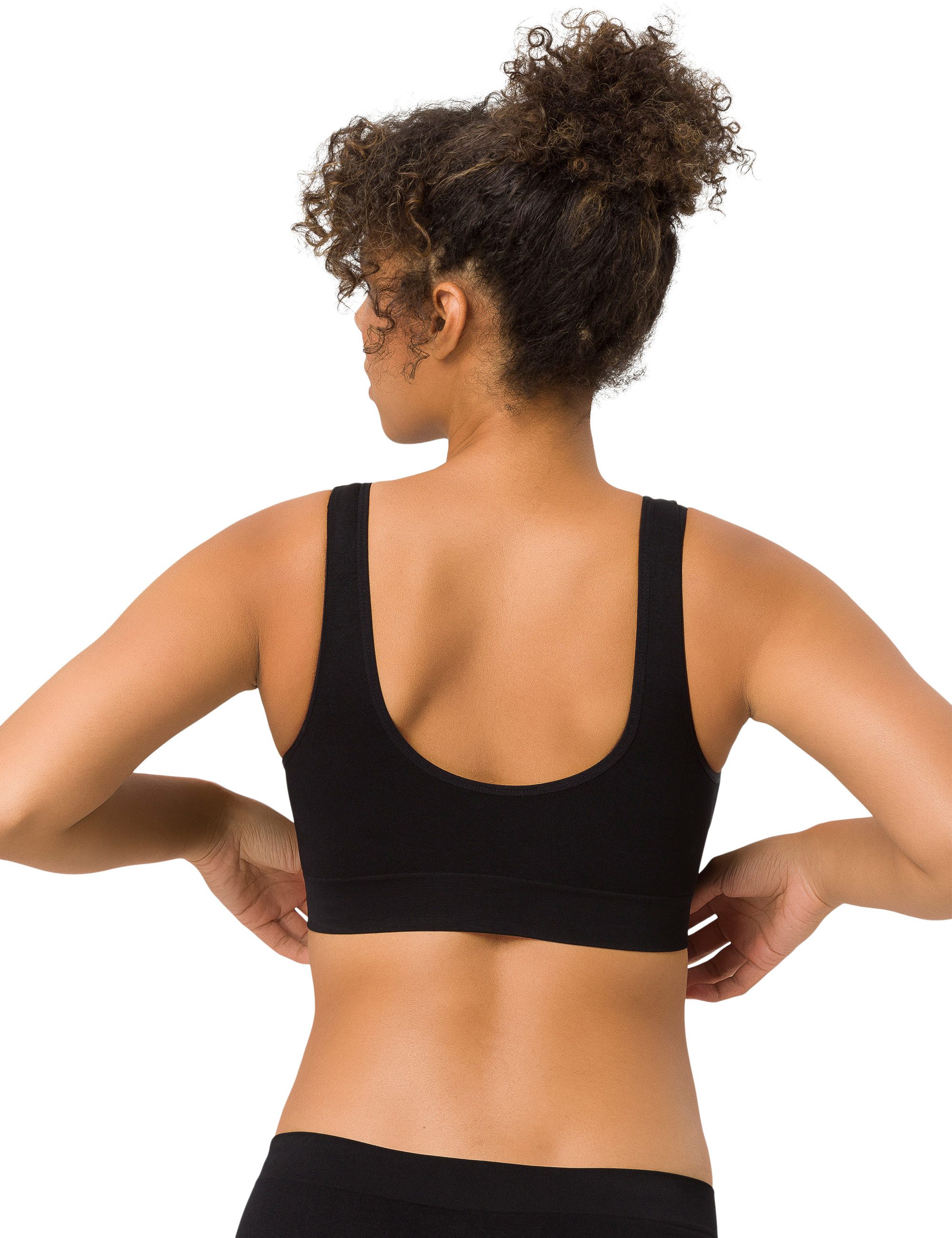 Beedees Bustier Comfee Crop Top (1, 1-tlg., 1) mit herausnehmbaren Cups günstig online kaufen