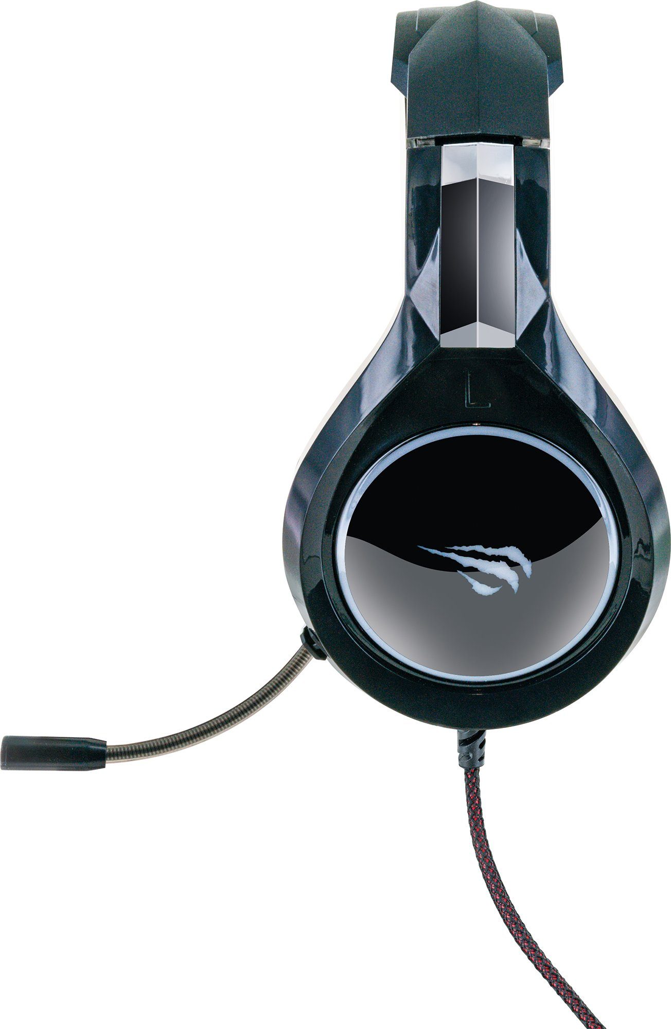 GH50 Kopfbügel wechselnder Schwaiger LED Beleuchtung) Gaming-Headset mit (Einstellbarer