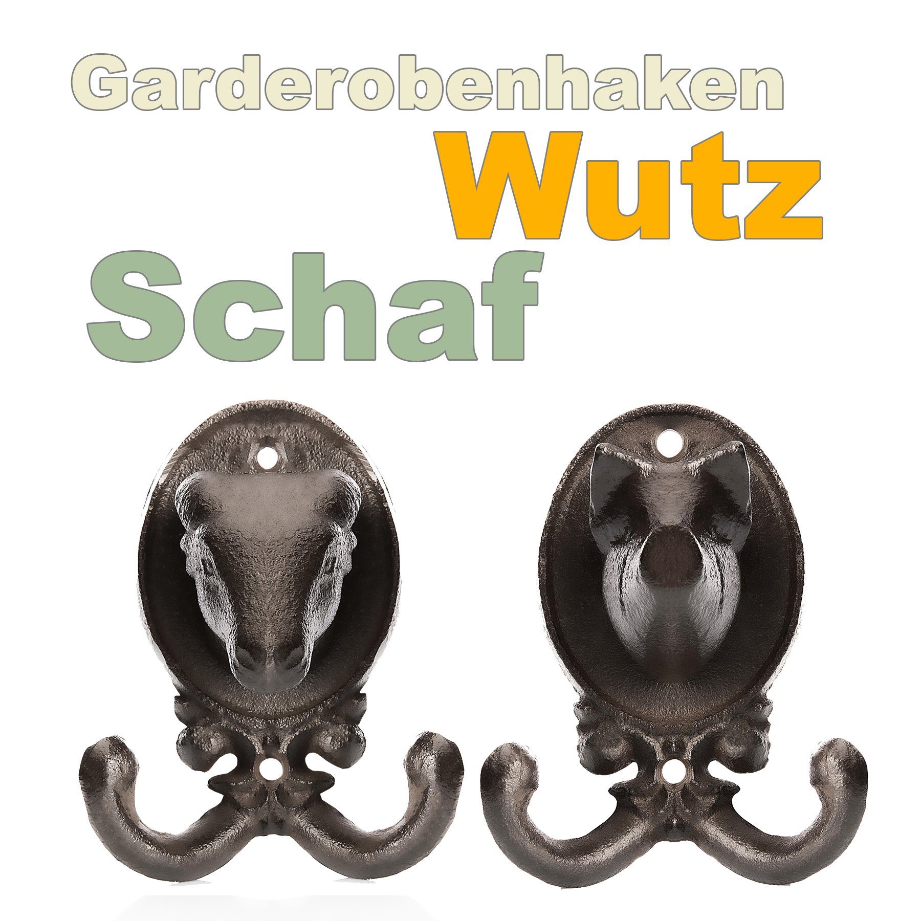 BigDean Kleiderhaken Mix Set Schwein & günstig online kaufen