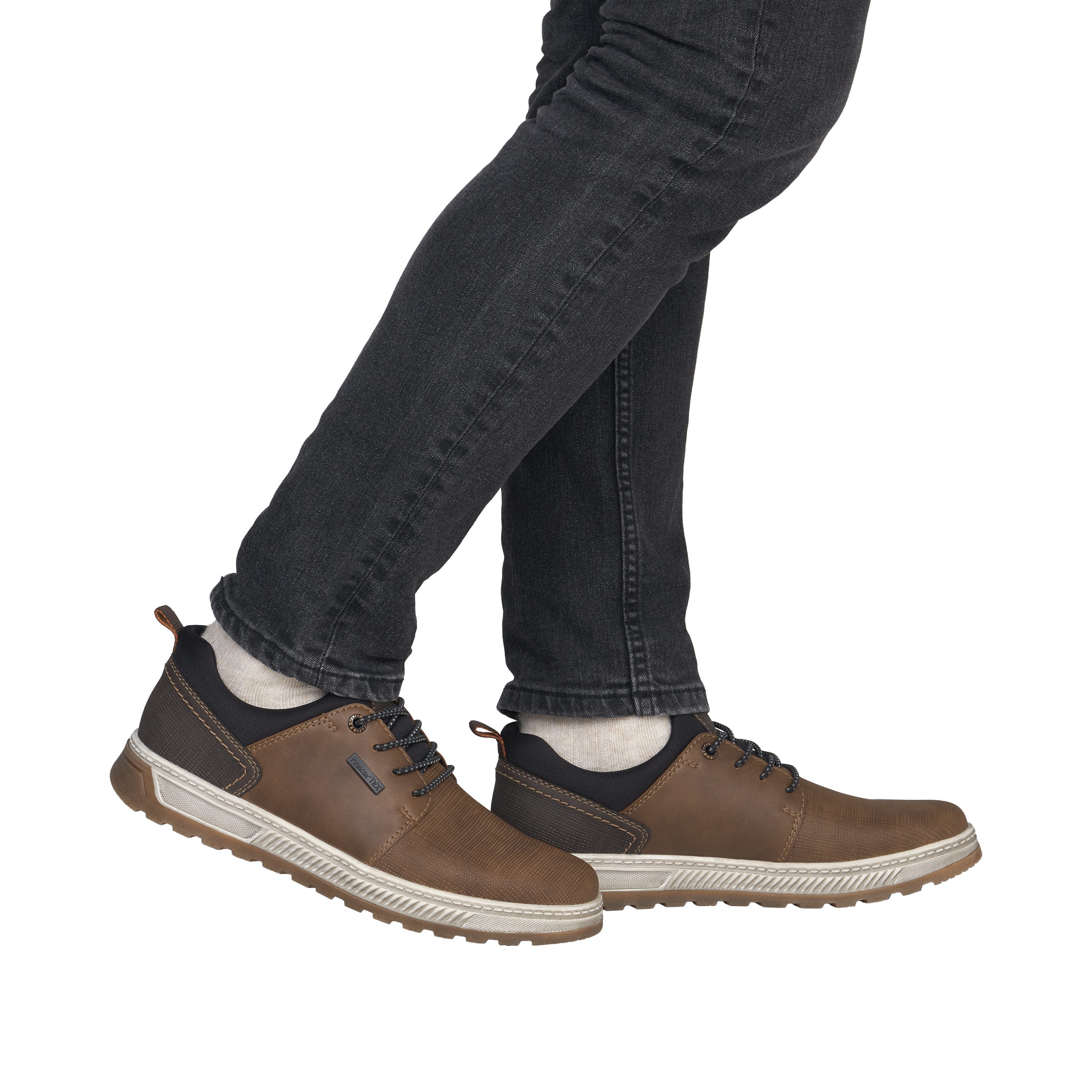 Rieker Slip-On Sneaker Freizeitschuh, Halbschuh, Slipper mit TEX-Membrane
