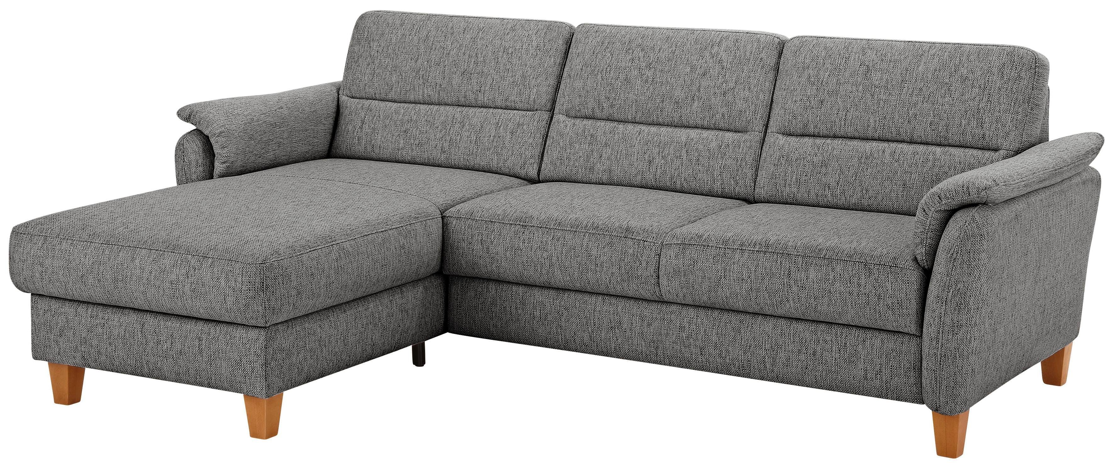 Home affaire Ecksofa Palmera L-Form, B: 244 cm, optional Bettfunktion & Bet günstig online kaufen