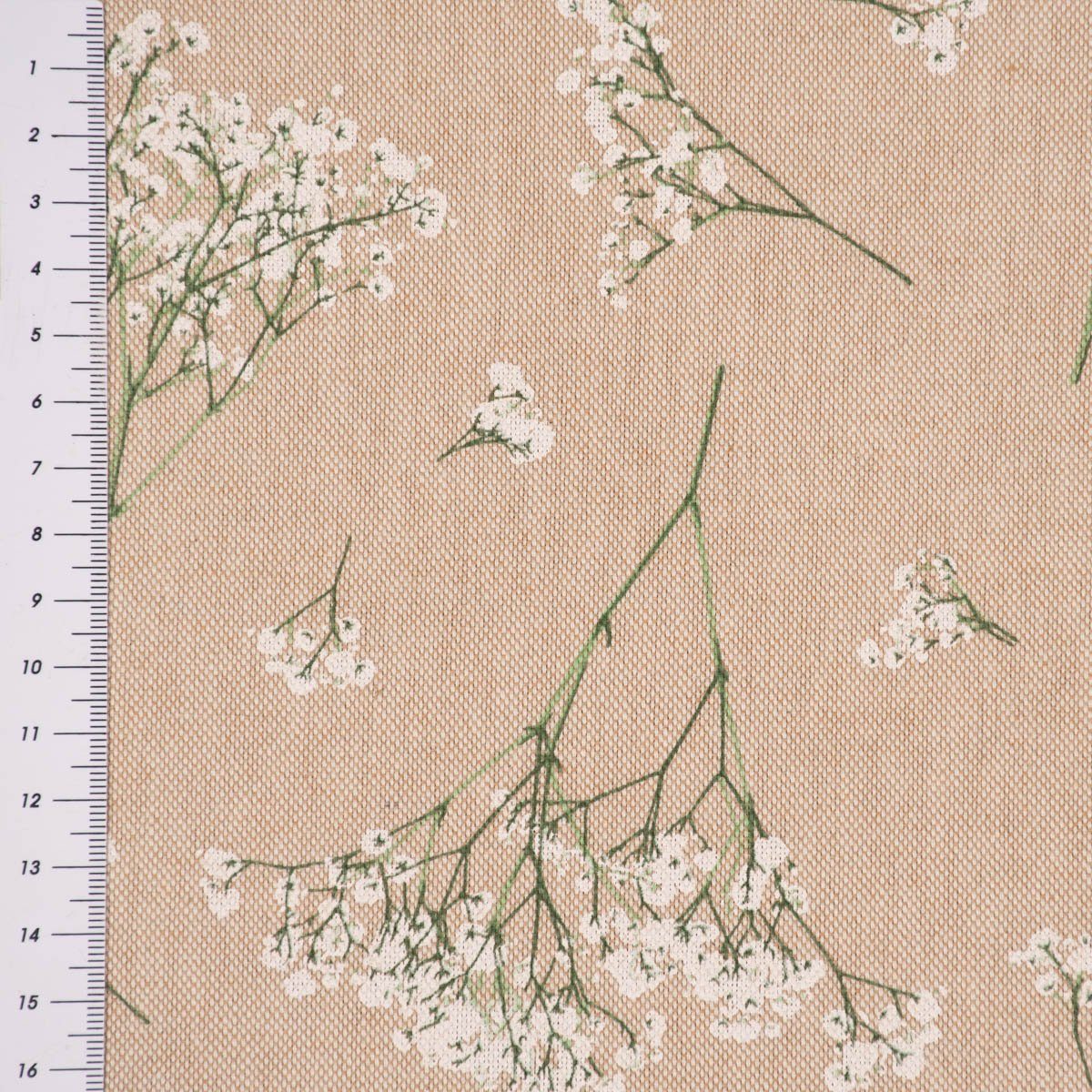 SCHÖNER LEBEN. Tischdecke SCHÖNER LEBEN. Tischdecke Florist Elegant Schleierkraut natur weiß, handmade