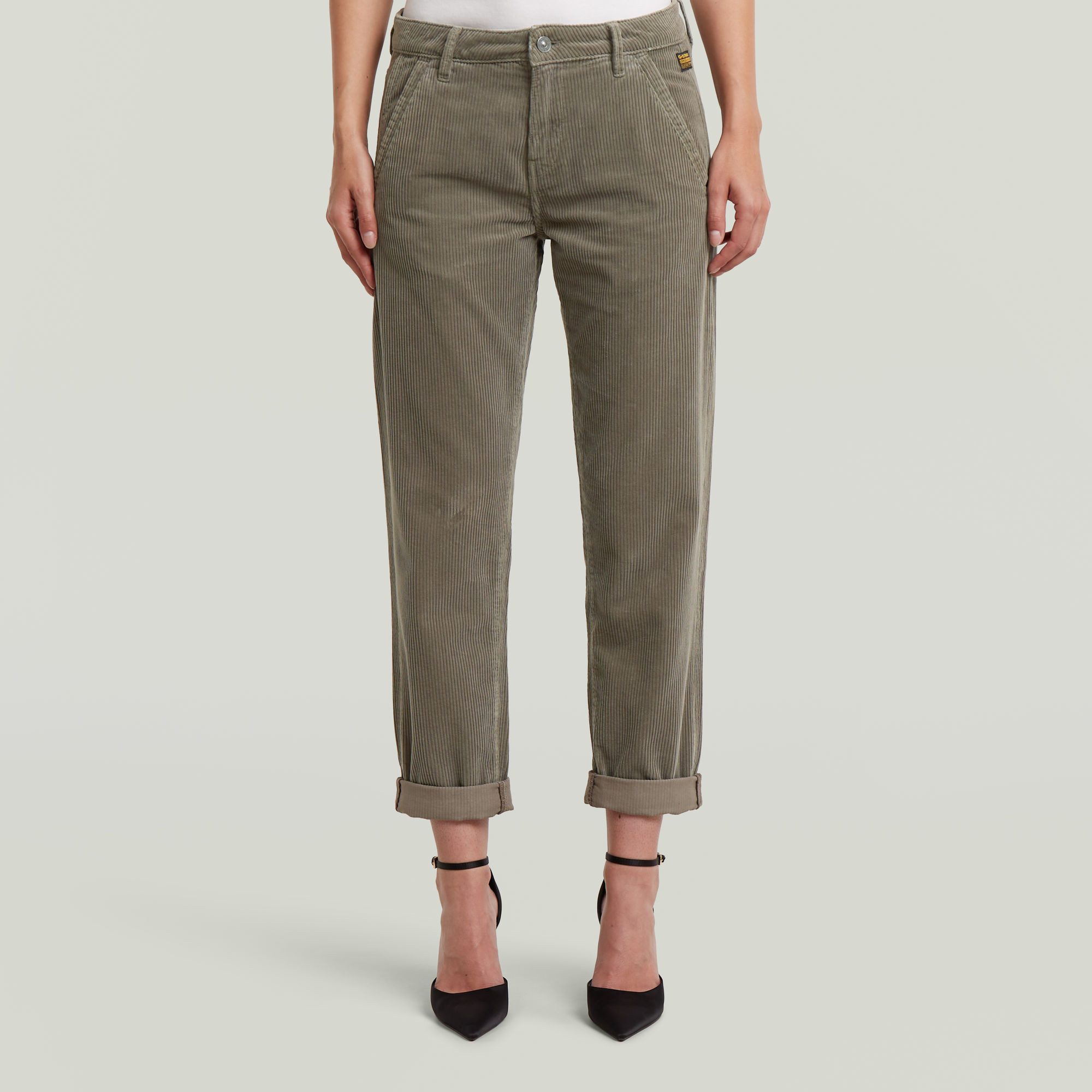 G-STAR Chinohose Kate Chino Boyfriend mit Relaxed Fit an Hüfte und Oberschenkeln