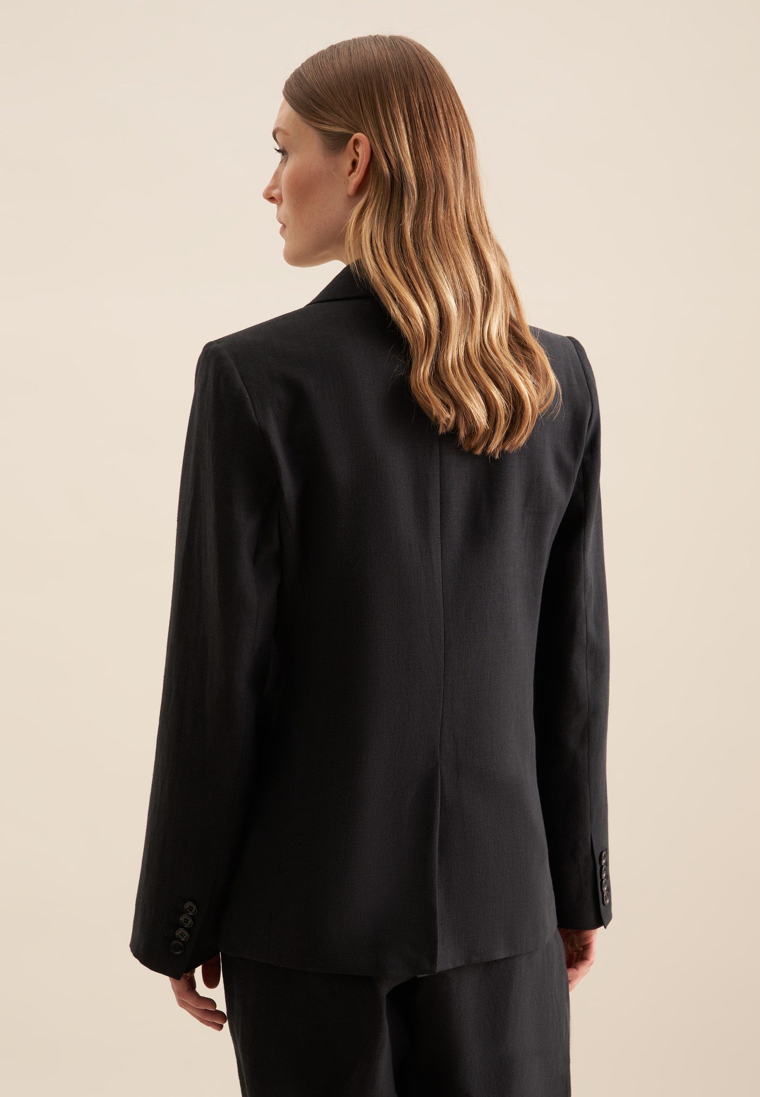 seidensticker Outdoorbluse Schwarze Rose Blazer Uni günstig online kaufen