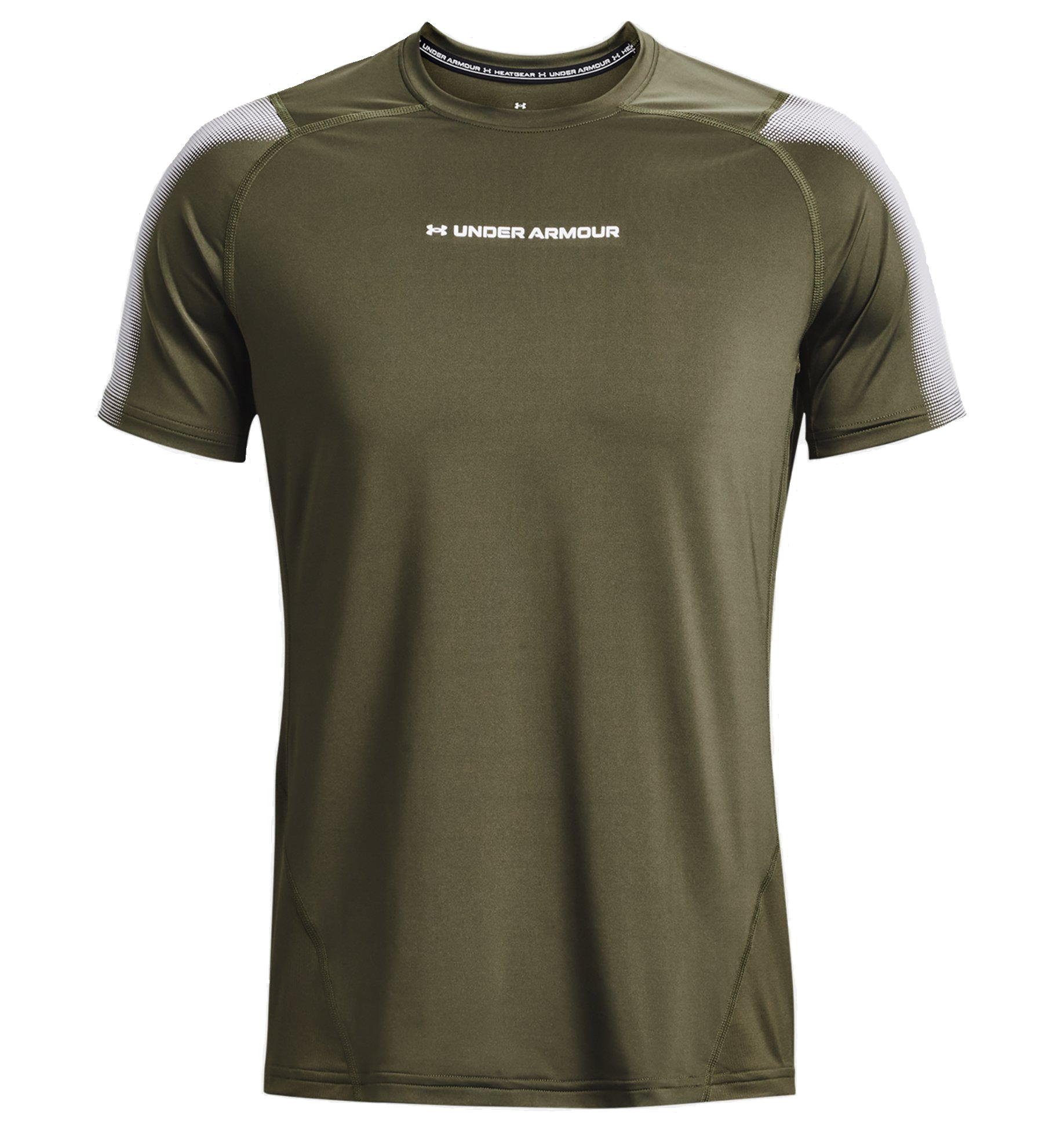 Armour® Herren UA T-Shirt Under Khaki T-Shirt HeatGear