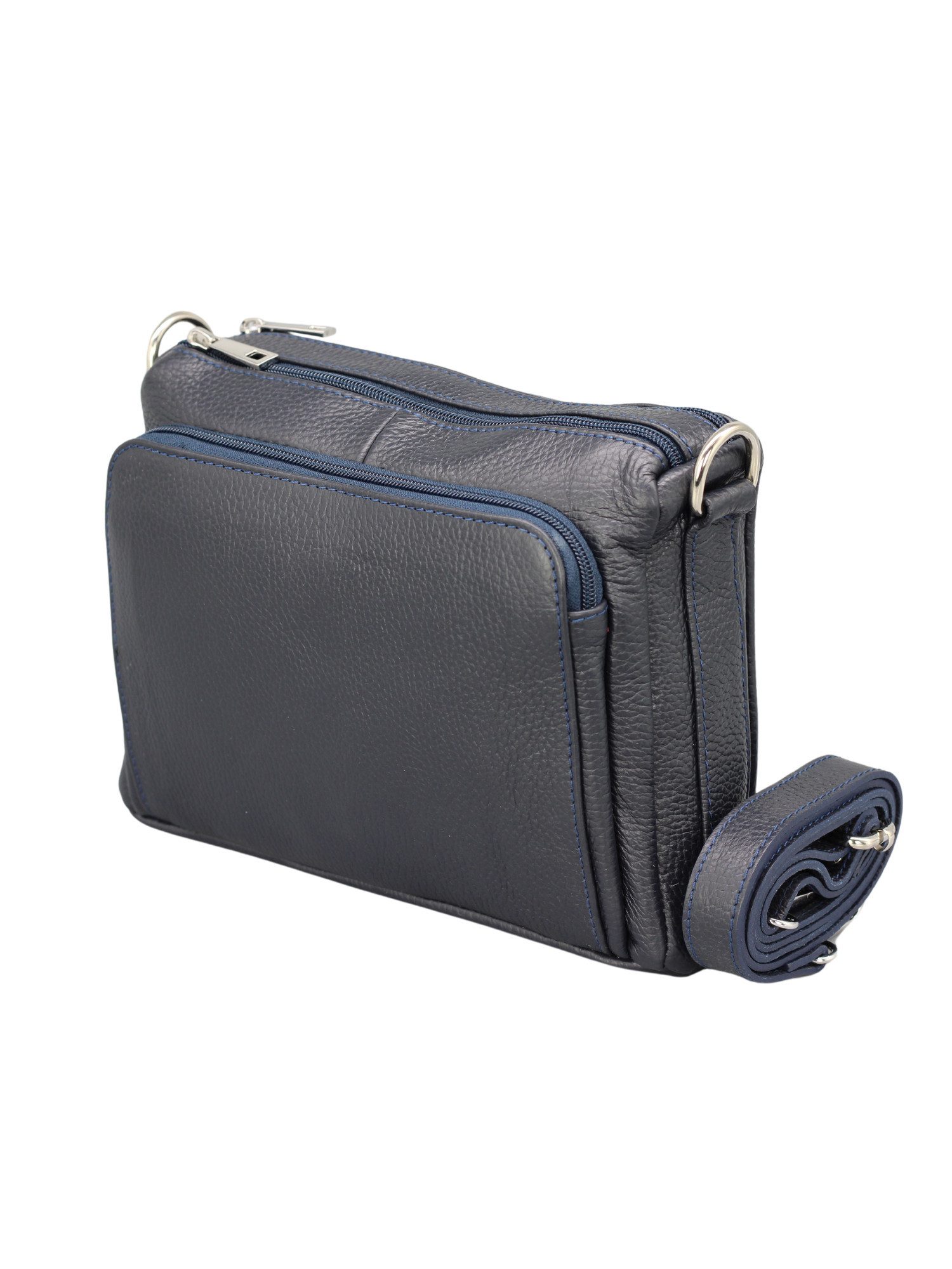 Adel Bags Schultertasche BECKY Umhängetasche für Damen, Schultertasche aus Echtleder (Einzelstück, verstellbarer Lederriemen), Handarbeit aus Italien