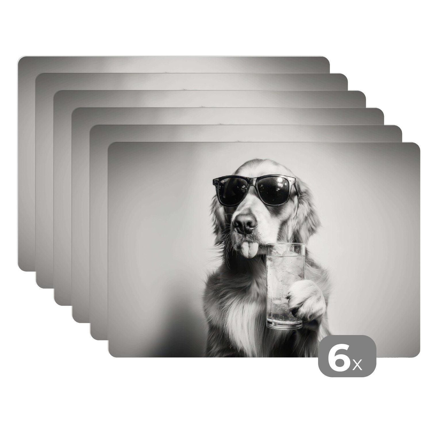 MuchoWow Platzset Golden Retriever - Hund günstig online kaufen