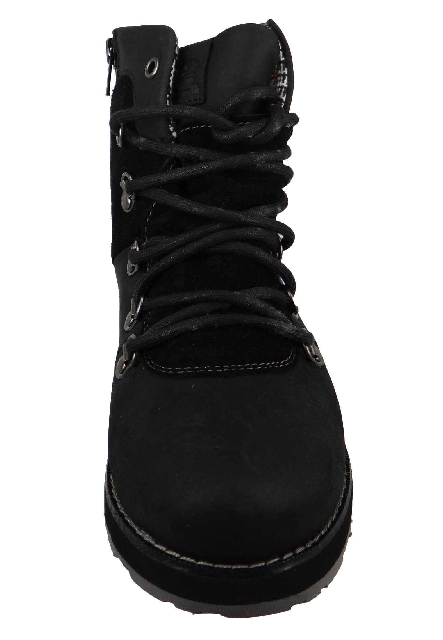 Kamik WK2035 Ariel Low Waterproof Black Stiefel