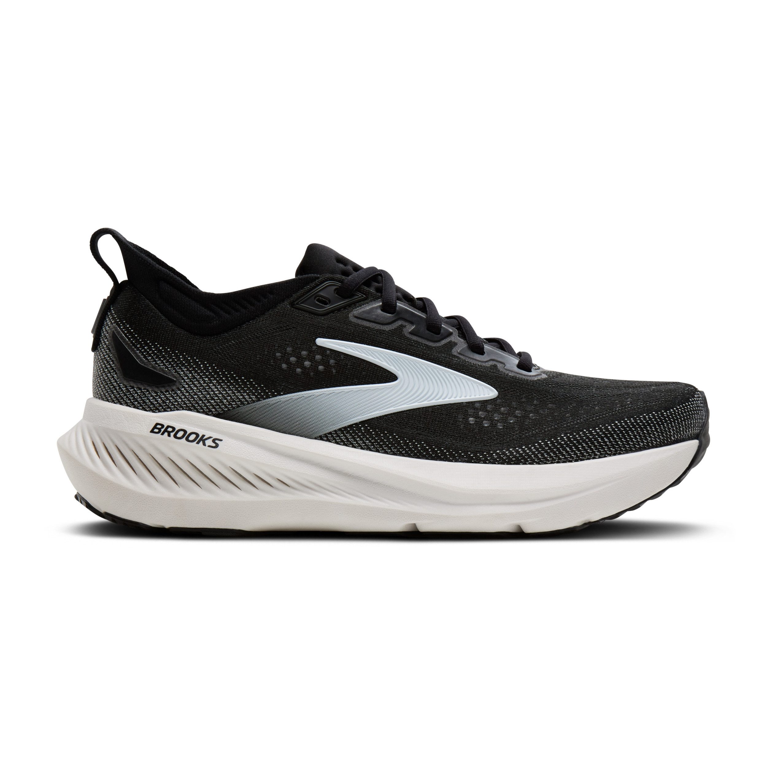 Brooks Glycerin 23 Herren Laufschuh Wide (2E) Black/Grey/White Laufschuh