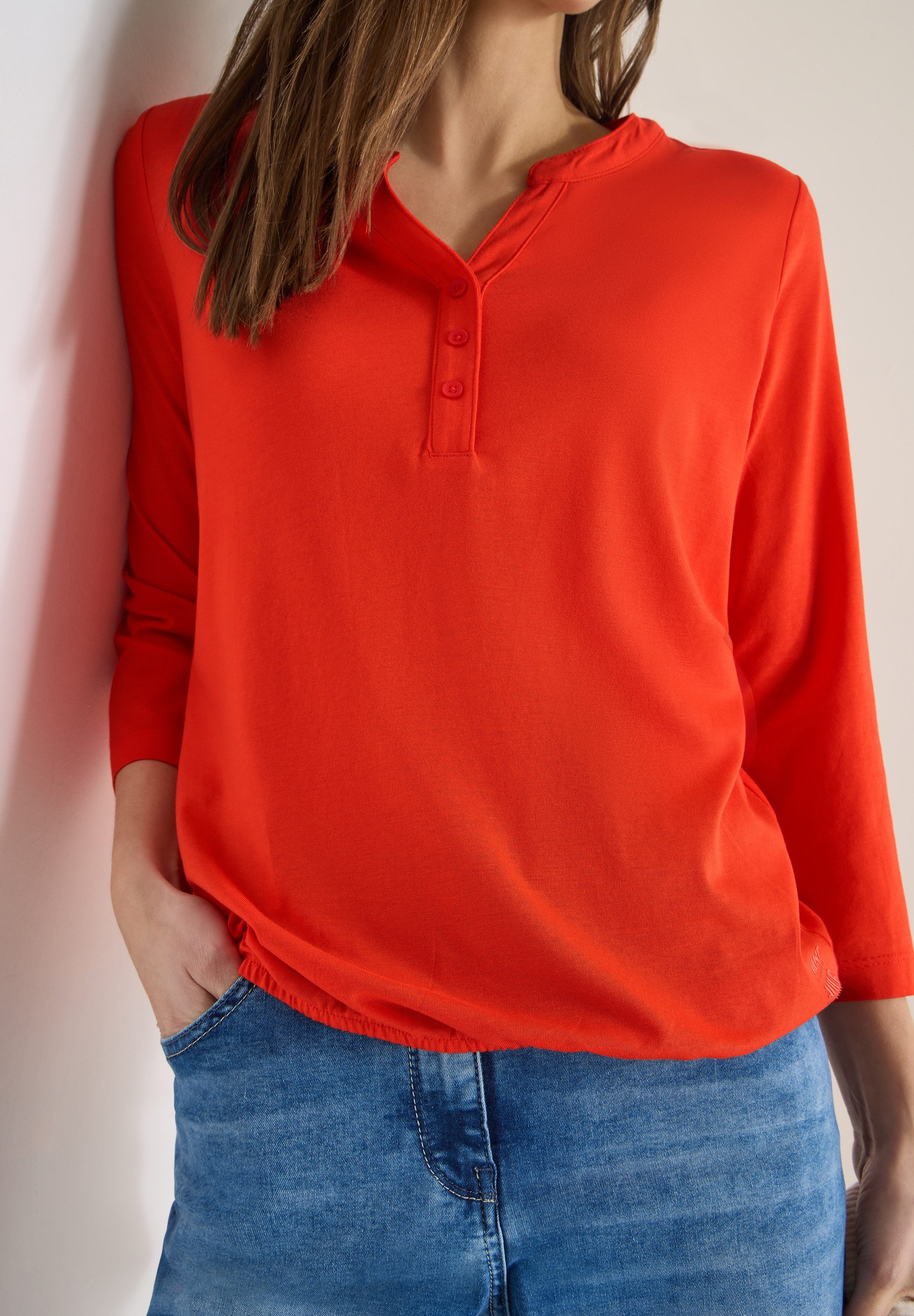 CECIL 3/4-Arm-Shirt im Tunika-Look