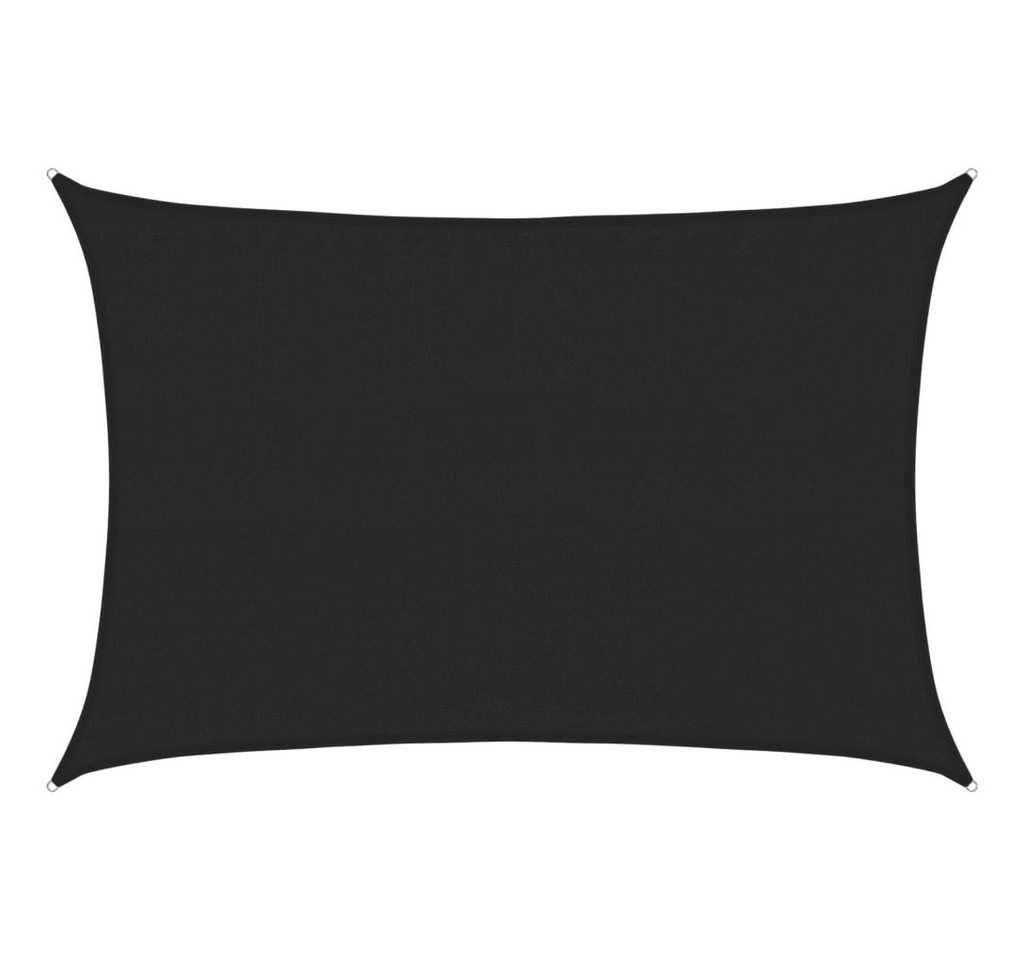Thumbnail - vidaXL Sonnensegel, Sonnensegel 160 g/m² Schwarz 3,5x5 m HDPE