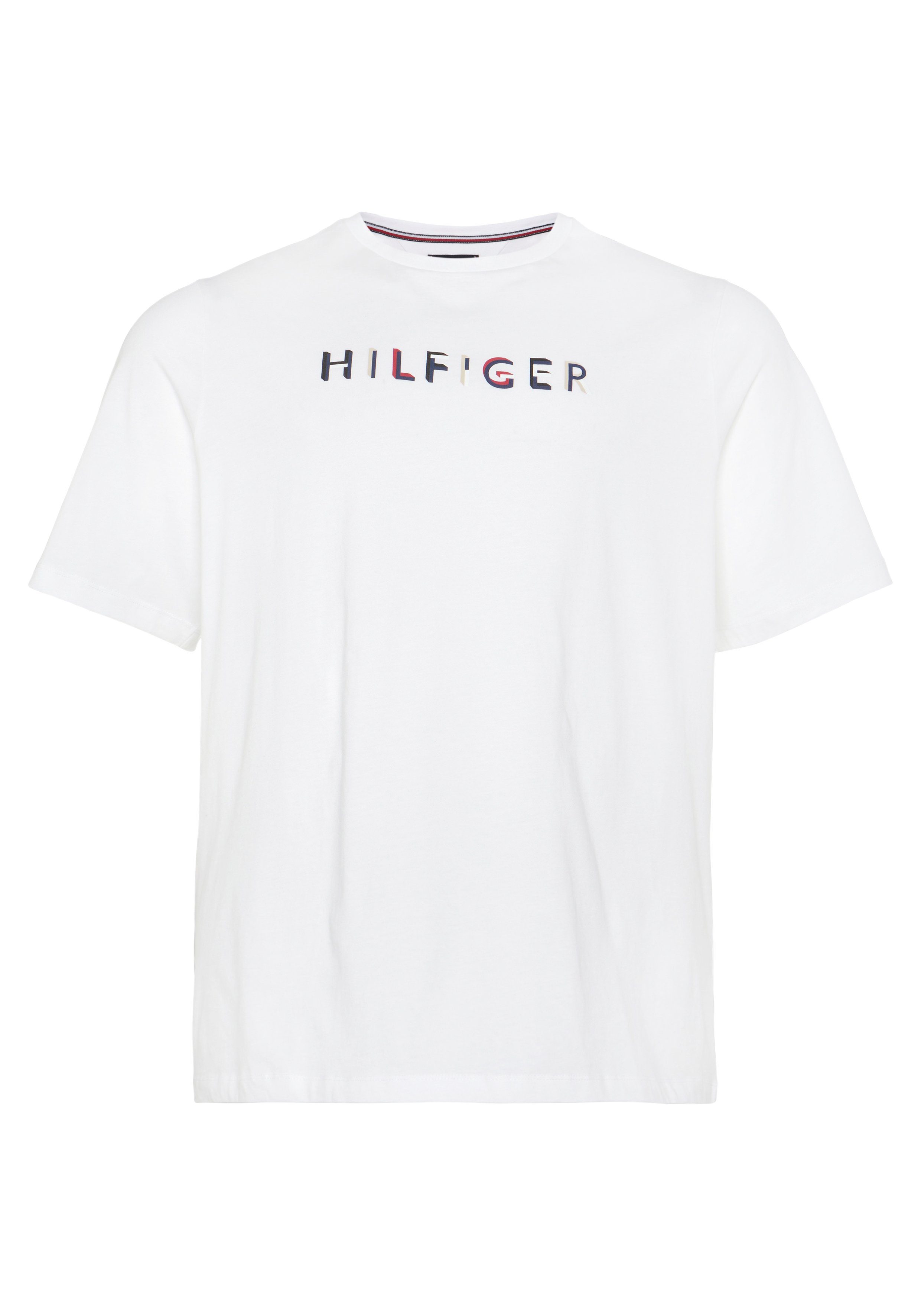 Tommy Hilfiger Big & Tall T-Shirt BT-RWB MONOTYPE TEE-B White
