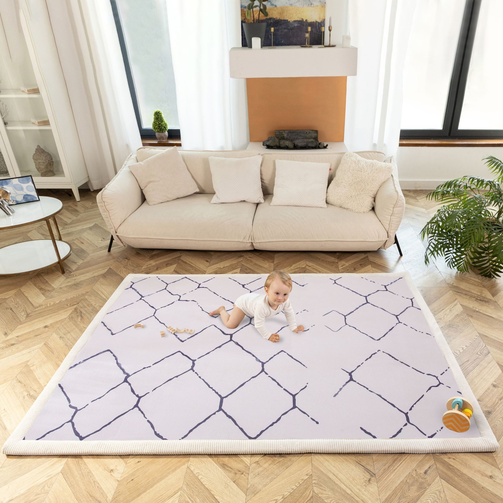Hakuna Matte Kinderteppich mit Memory-Schaum, dicke günstig online kaufen