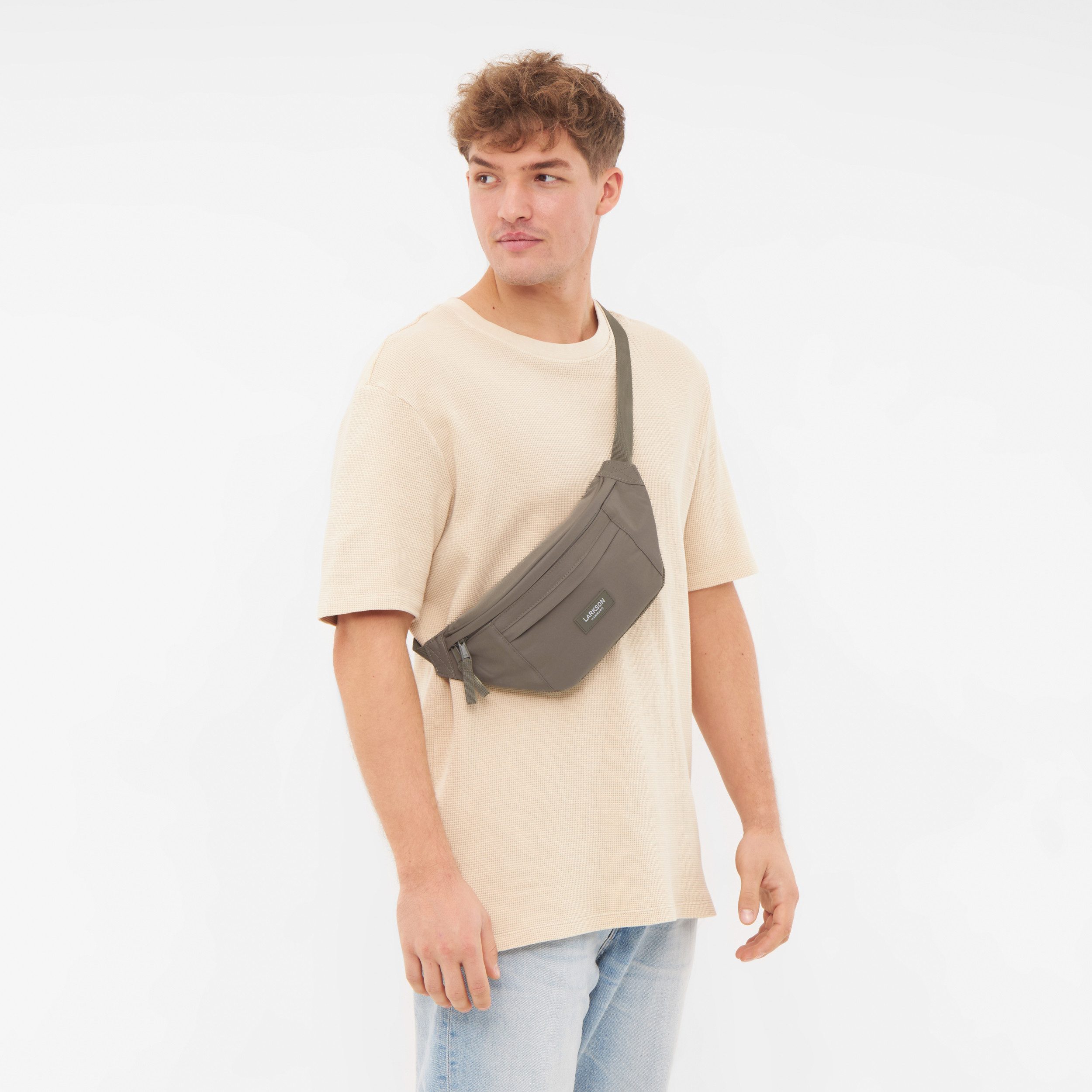 LARKSON Gürteltasche Ole Bauchtasche Damen Herren (1-tlg), Hip Bag mit großem Fach, Wasserabweisend