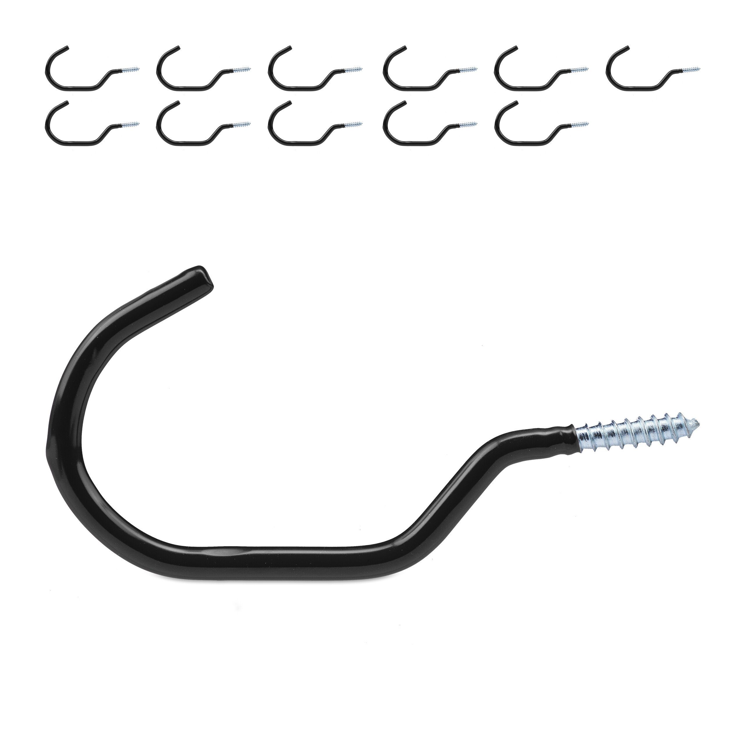 Schraubhaken Fahrradhaken 12er Set