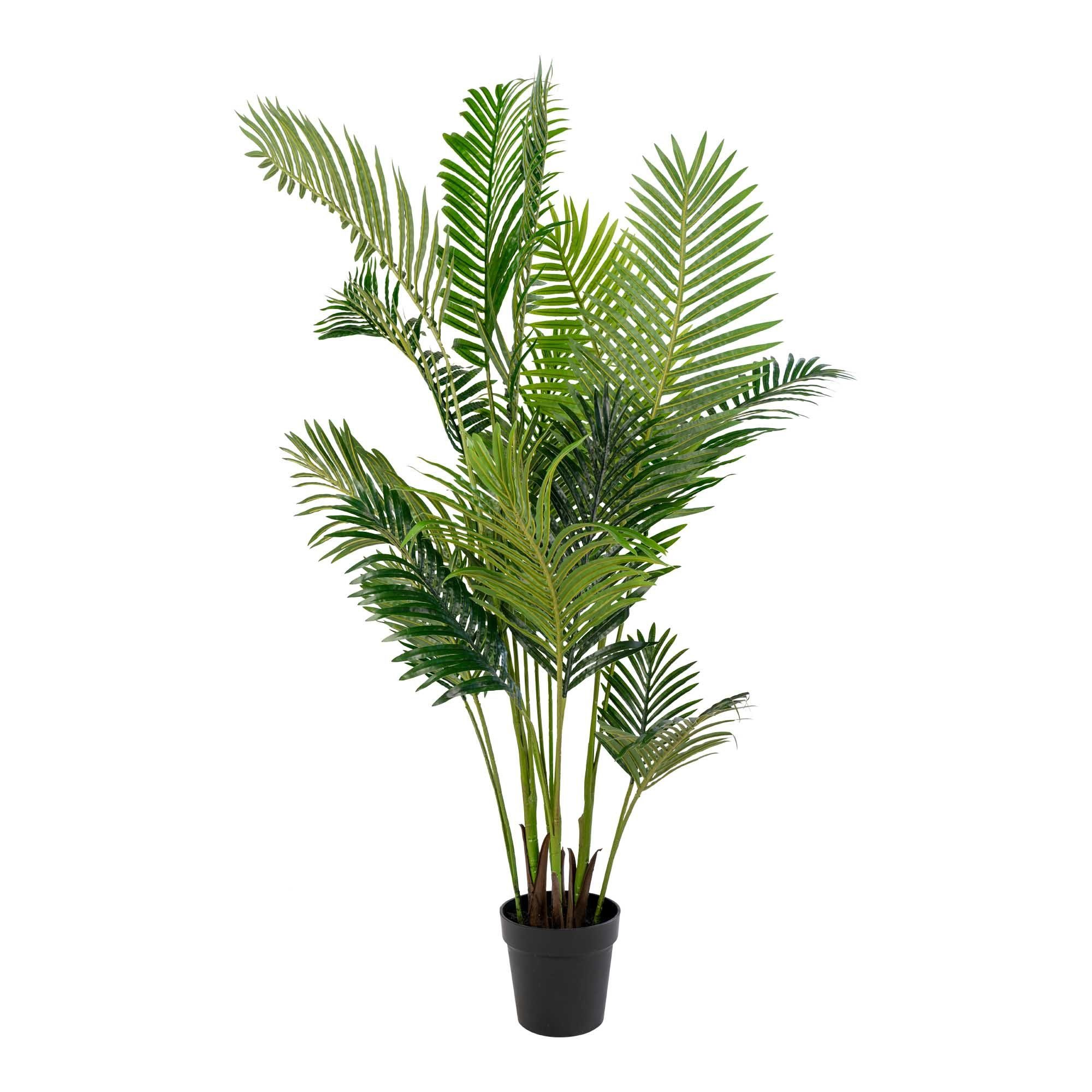 Künstliche Palme ca.175 cm ARECA Pflanzschale LebensWohnArt