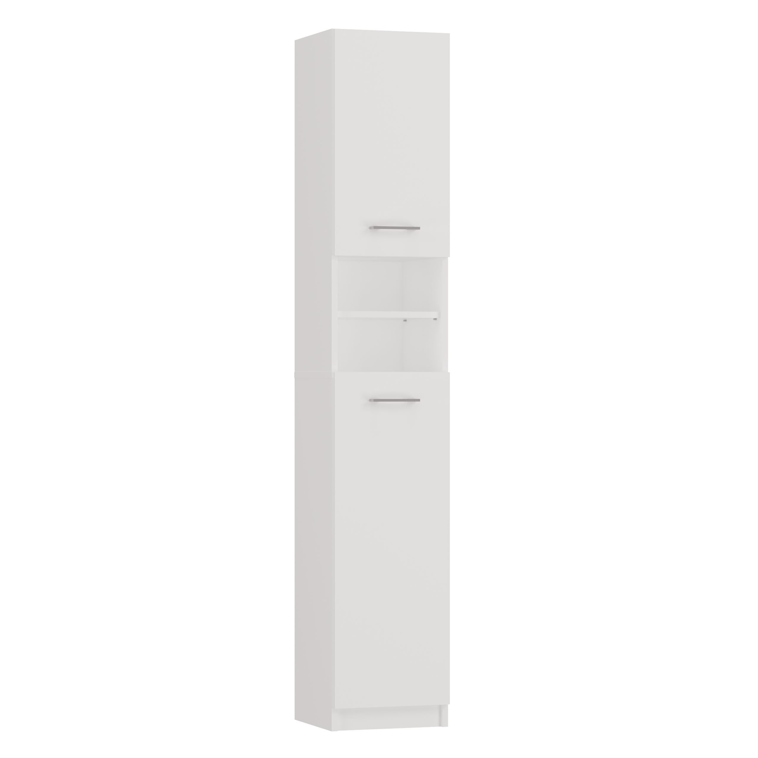 Raumhirsch Furniture Badkommode Badkommode Badezimmerschrank Hochschrank (mit zwei Türen - Maße 30 x 32 x 180 cm), verschiedene Farben – Bild 2 von 5