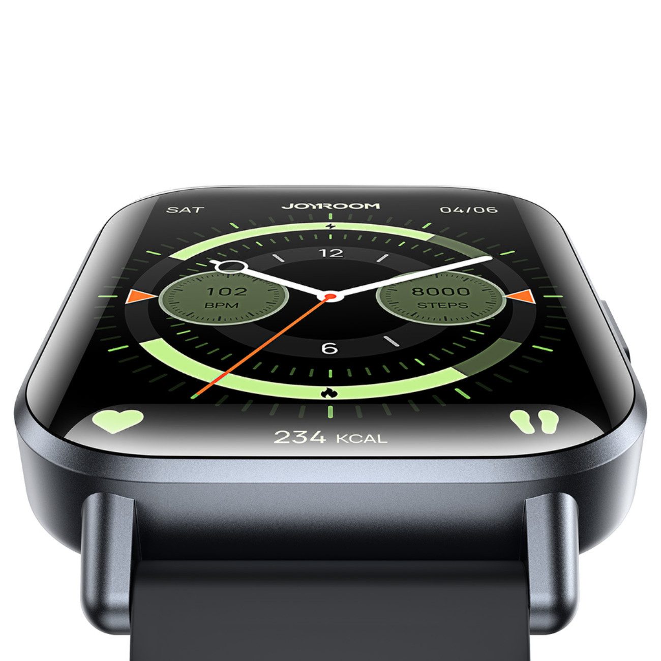 JOYROOM Fit-Life Smartwatch (4,98 cm/1,96 Zoll) Einzeluhr, Einzeluhr, Smartwatch mit Bluetooth-Anrufen und 93 Sportmodi