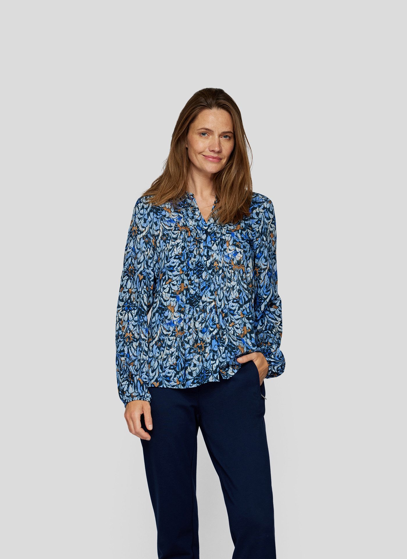 Klassische Bluse Bluse