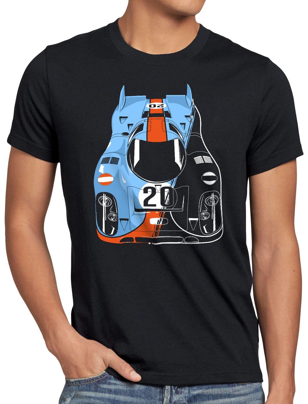 style3 Print-Shirt Herren T-Shirt 917K Champion le mans rennwagen