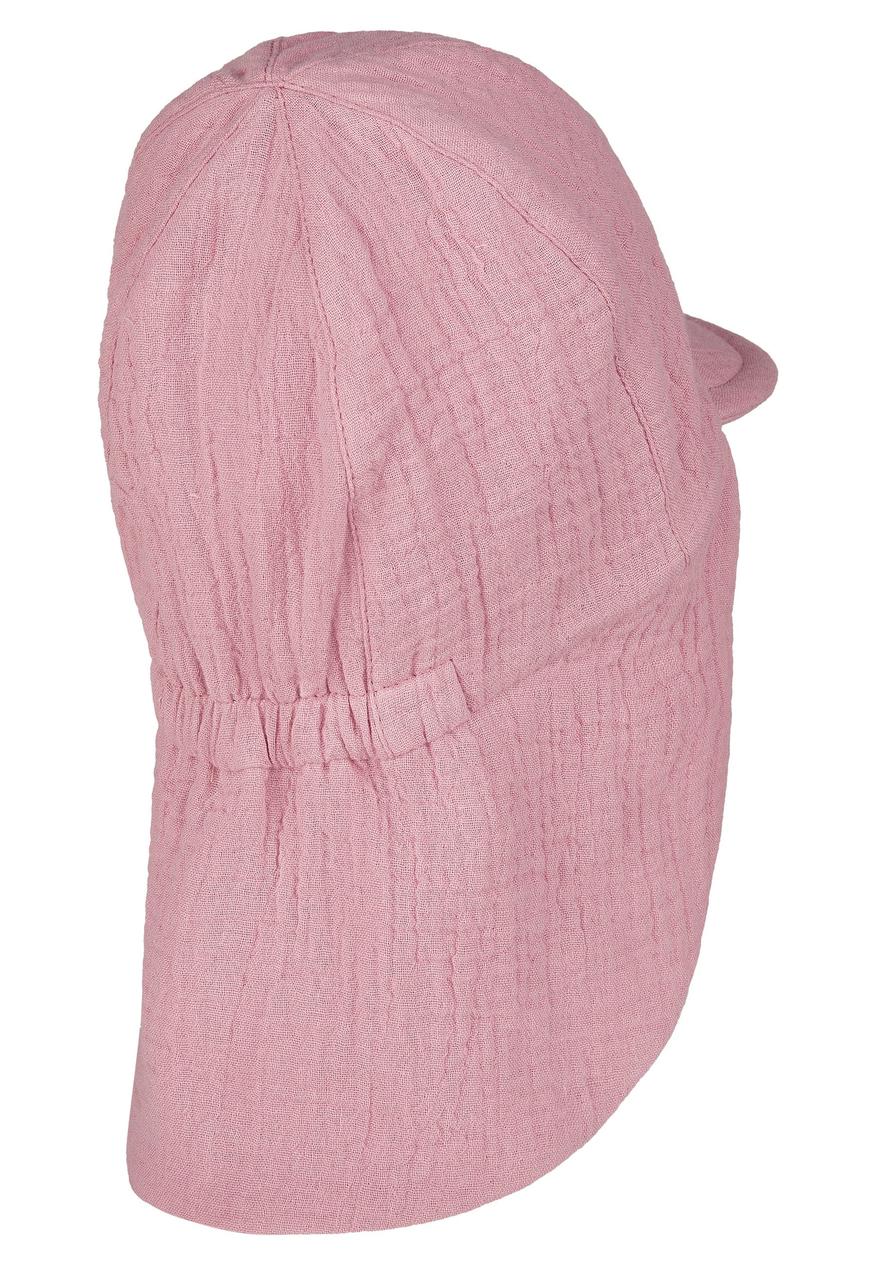 Sterntaler® Beanie Schirmmütze mit Nackenschutz Musselin günstig online kaufen