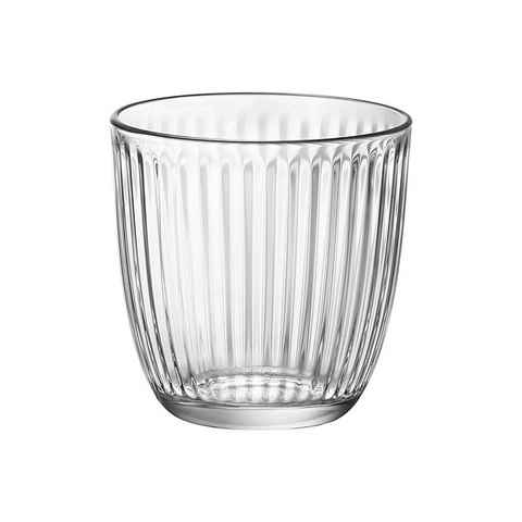 Bormioli Rocco Glas Wasserglas Line klar 29cl H8,5cm Ø8,5cm 6er Set