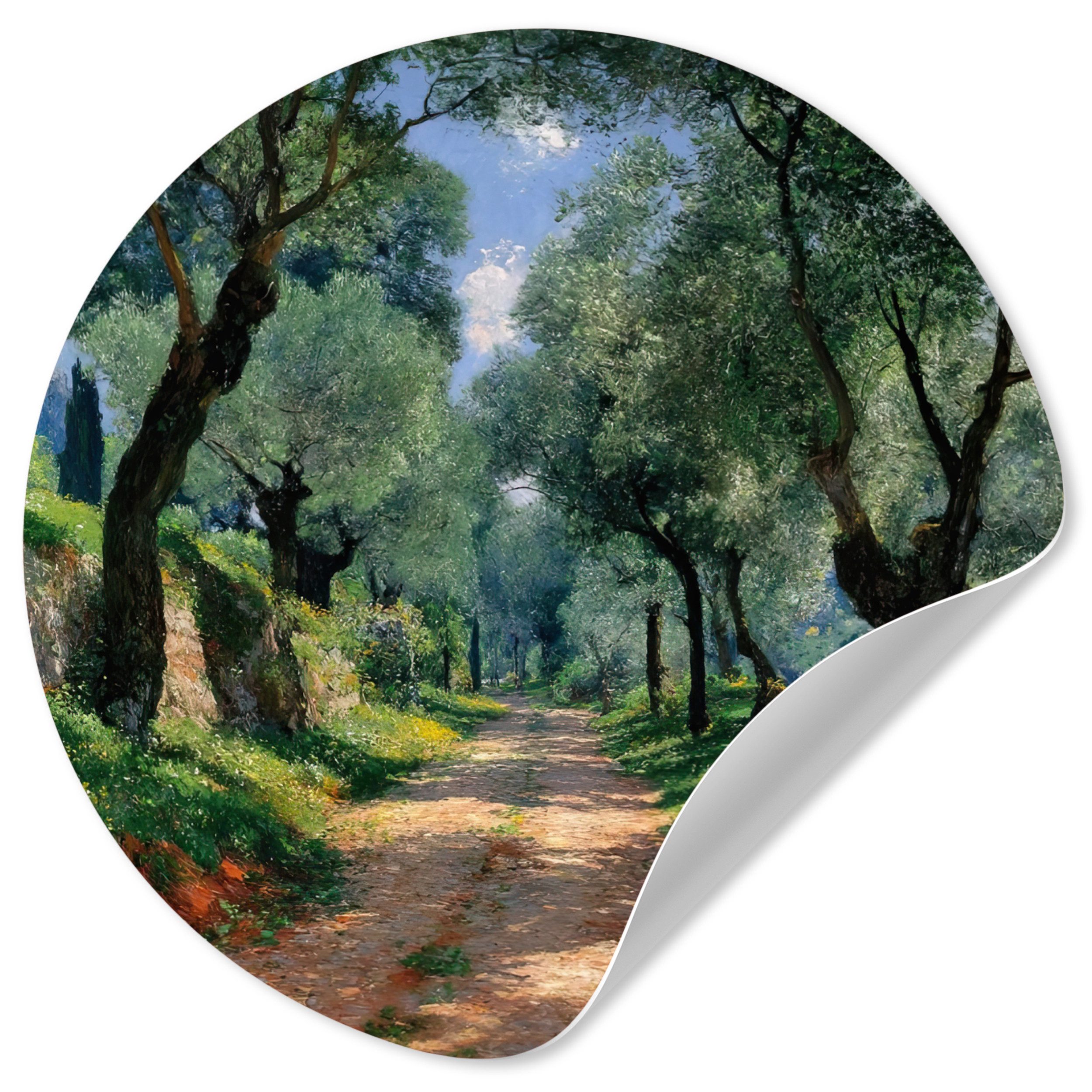 MuchoWow Wandsticker Weg - Bäume - günstig online kaufen