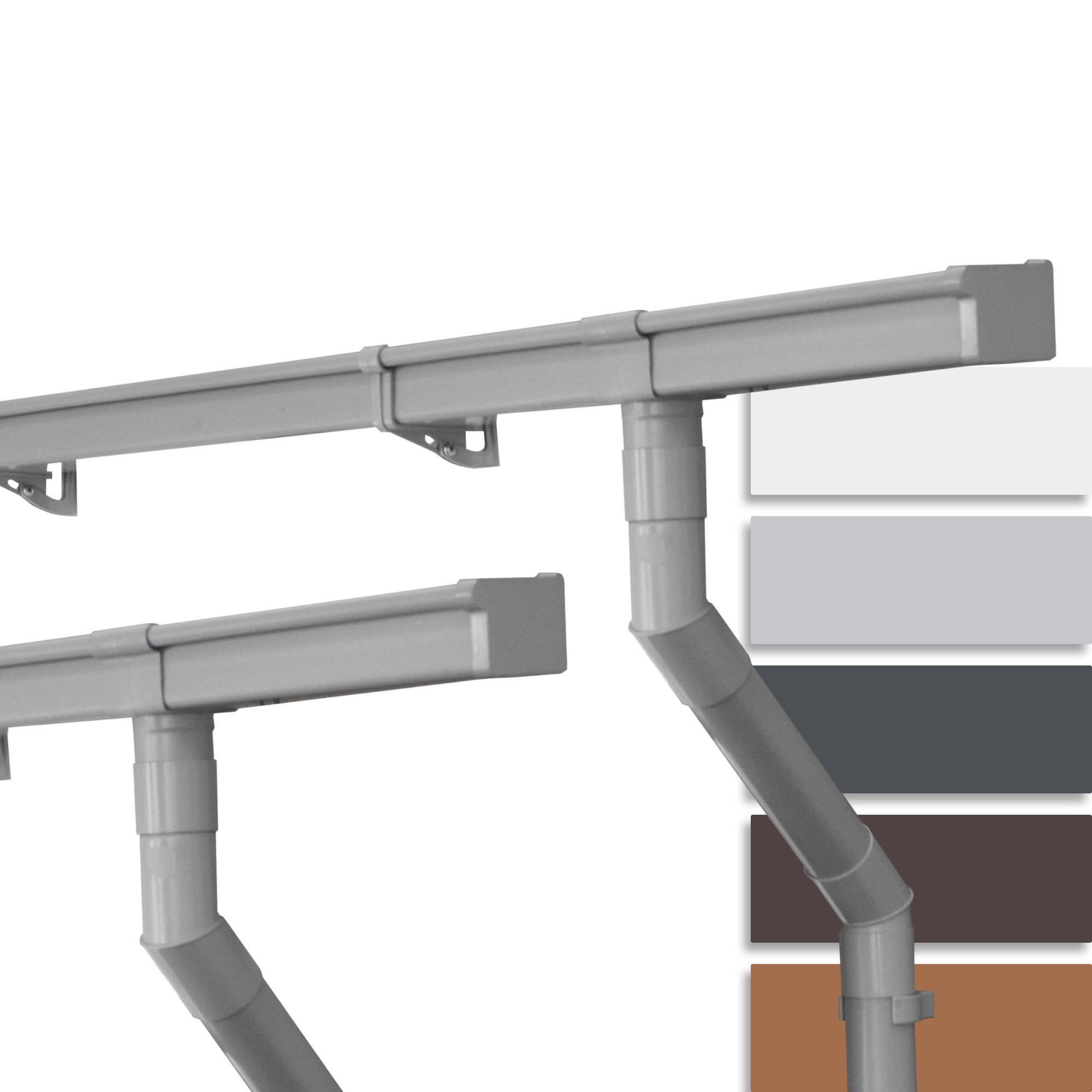 INEFA Dachrinne Dachrinnen Set Gartenhaus, NW günstig online kaufen