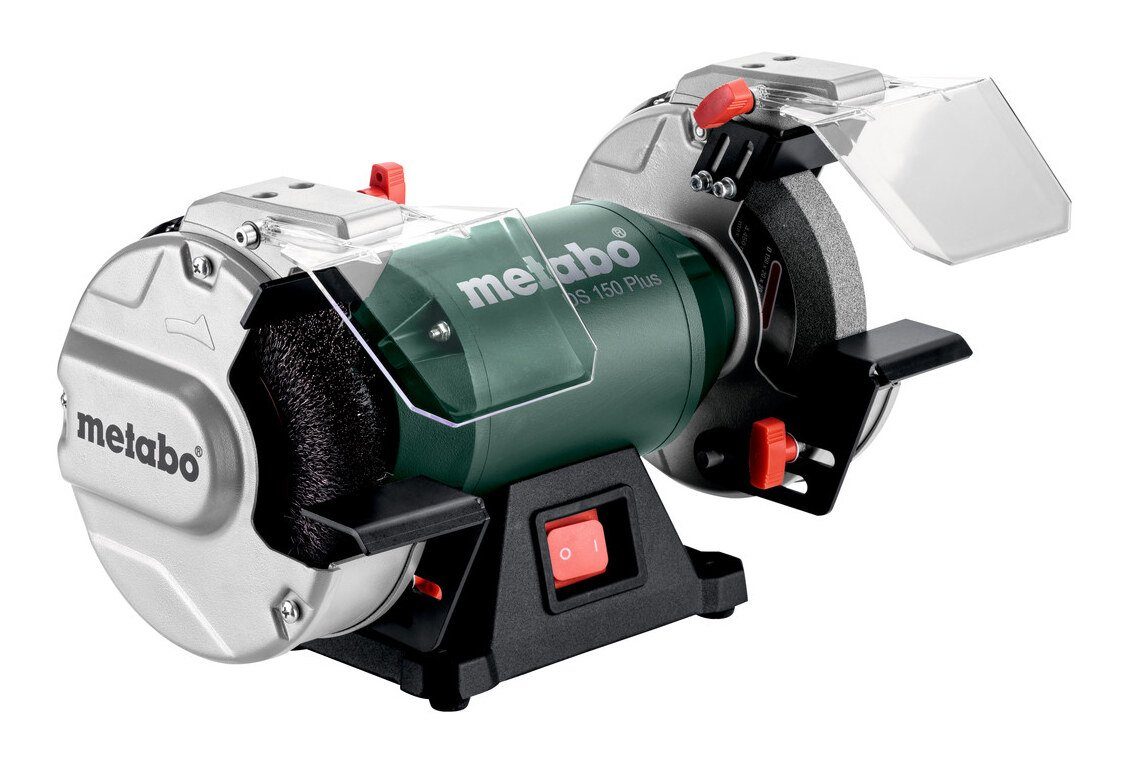 metabo Kombischleifer DS 150 Plus, max. 2980 U/min, Doppelschleifmaschine im Karton