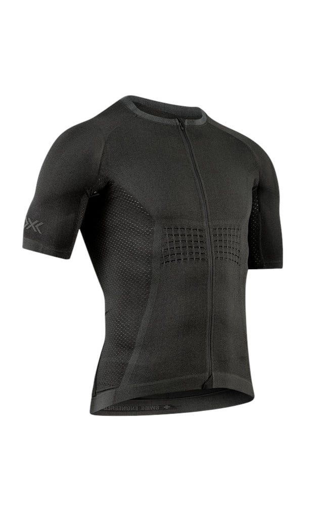 X-Bionic T-Shirt Fahrrad-Shirt Xceed Ride Jersey (Front-Reißverschluss, angenehmes)
