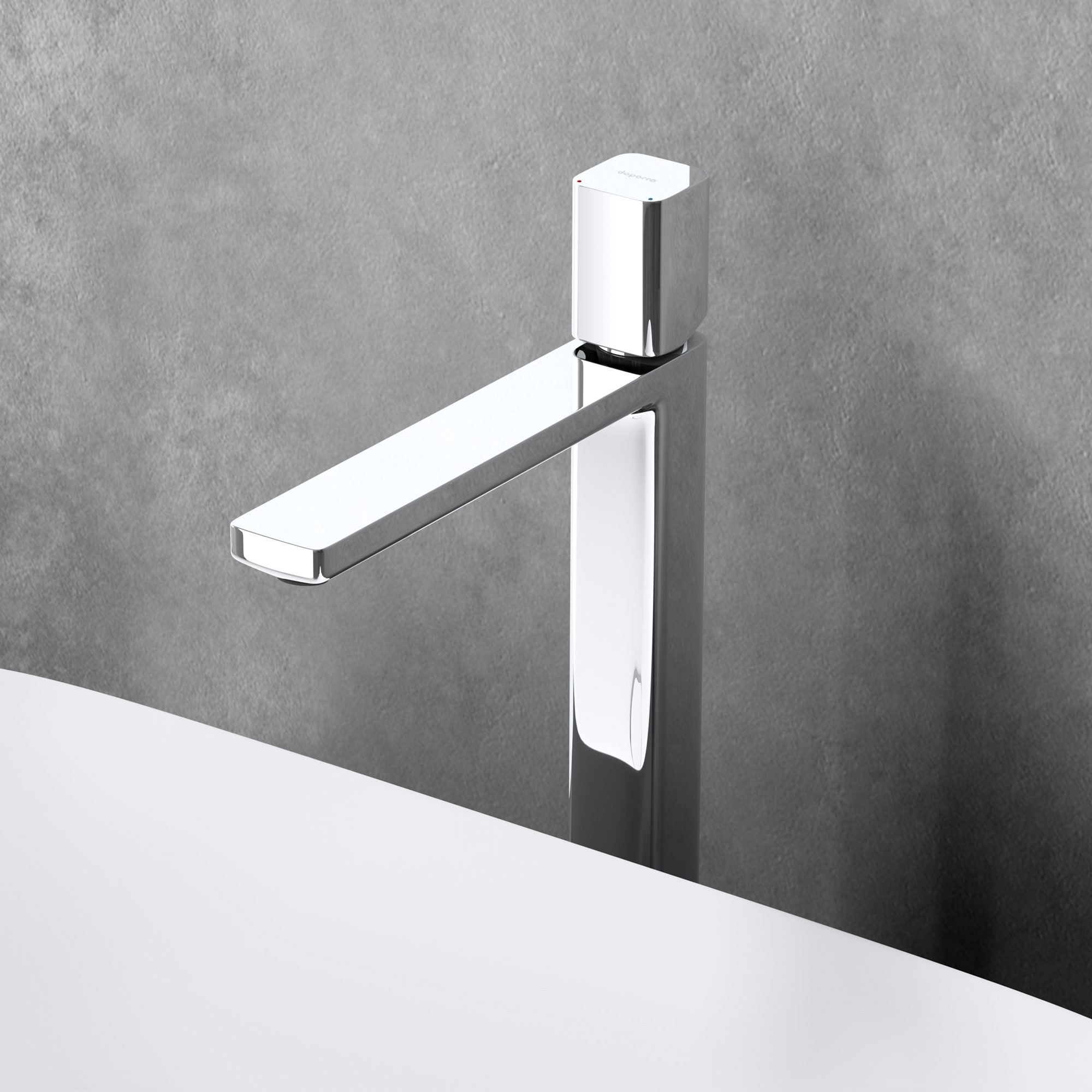 doporro Waschtischarmatur Armatur Bad Wasserhahn Einhebelmischer Mischbatte günstig online kaufen