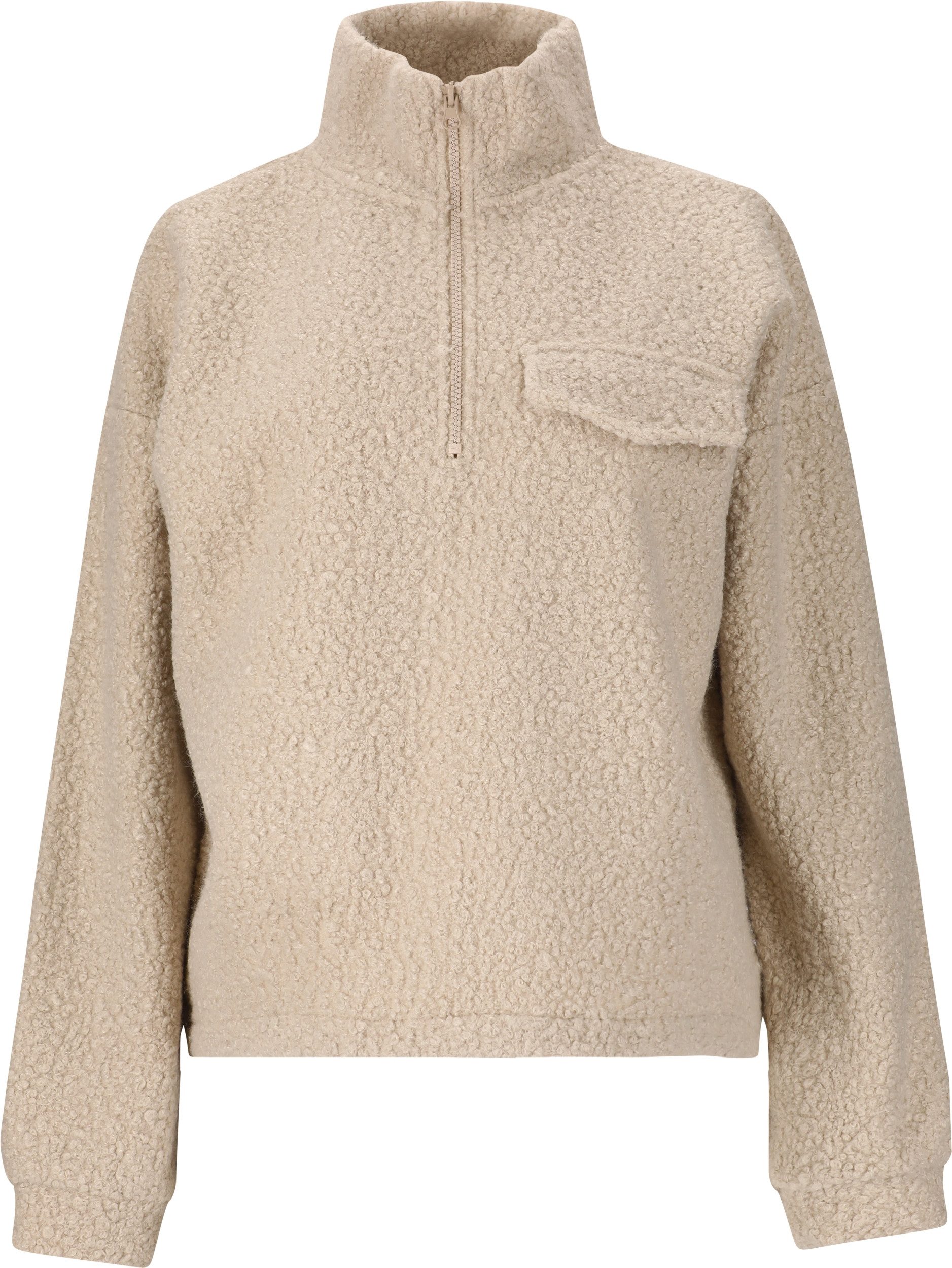 ATHLECIA Sweatshirt Florrie W Sherpa Half günstig online kaufen