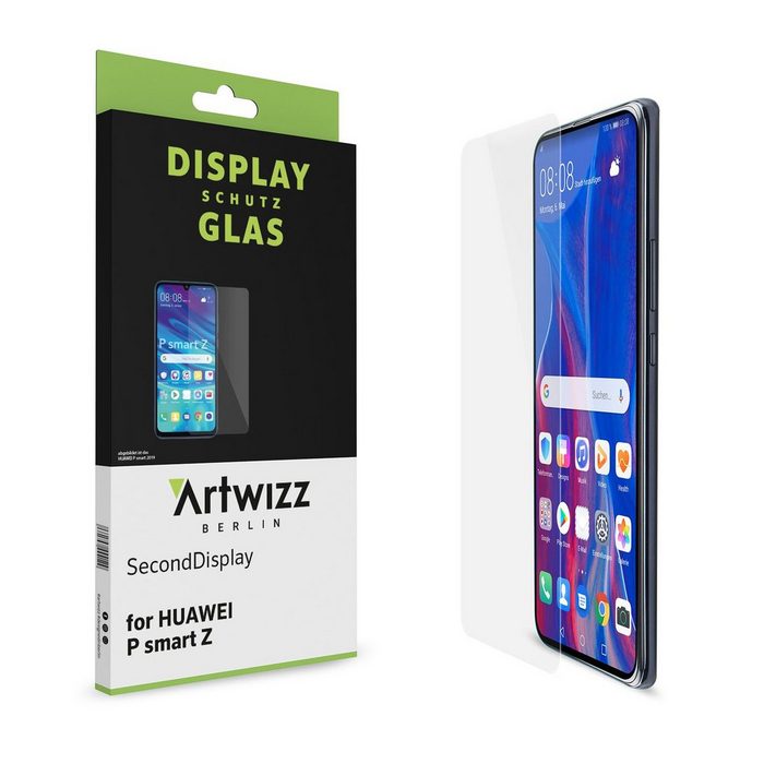 Artwizz Schutzfolie Artwizz SecondDisplay Schutzglas designed für [Huawei P Smart Z] - Displayschutz aus Sicherheitsglas mit 9H Härte - Hüllenfreundlich HuaweiP Smart Z