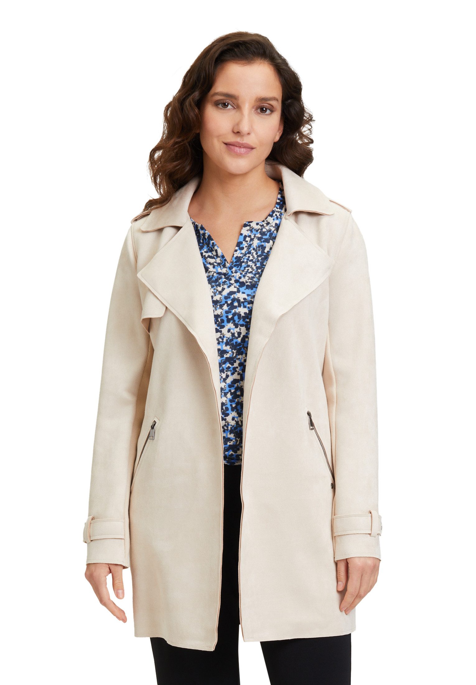 Jackenblazer Betty & Co Casual-Jacke mit Taschen