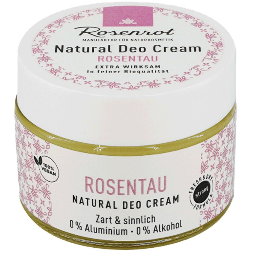 Rosenrot Deo-Creme Deo Creme Rosentau, 50 g