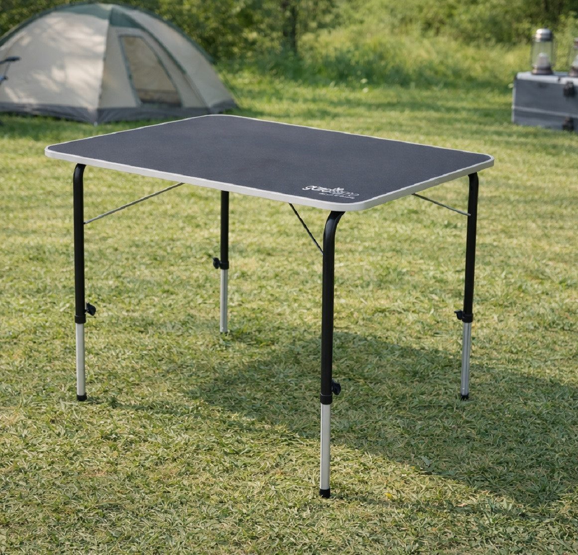 Gardissimo Campingtisch "Vario" mit höhenverstellbaren Beinen Klapptisch (Spar-Set, 1 Tisch), mit stufenlos verstellbaren Beinen