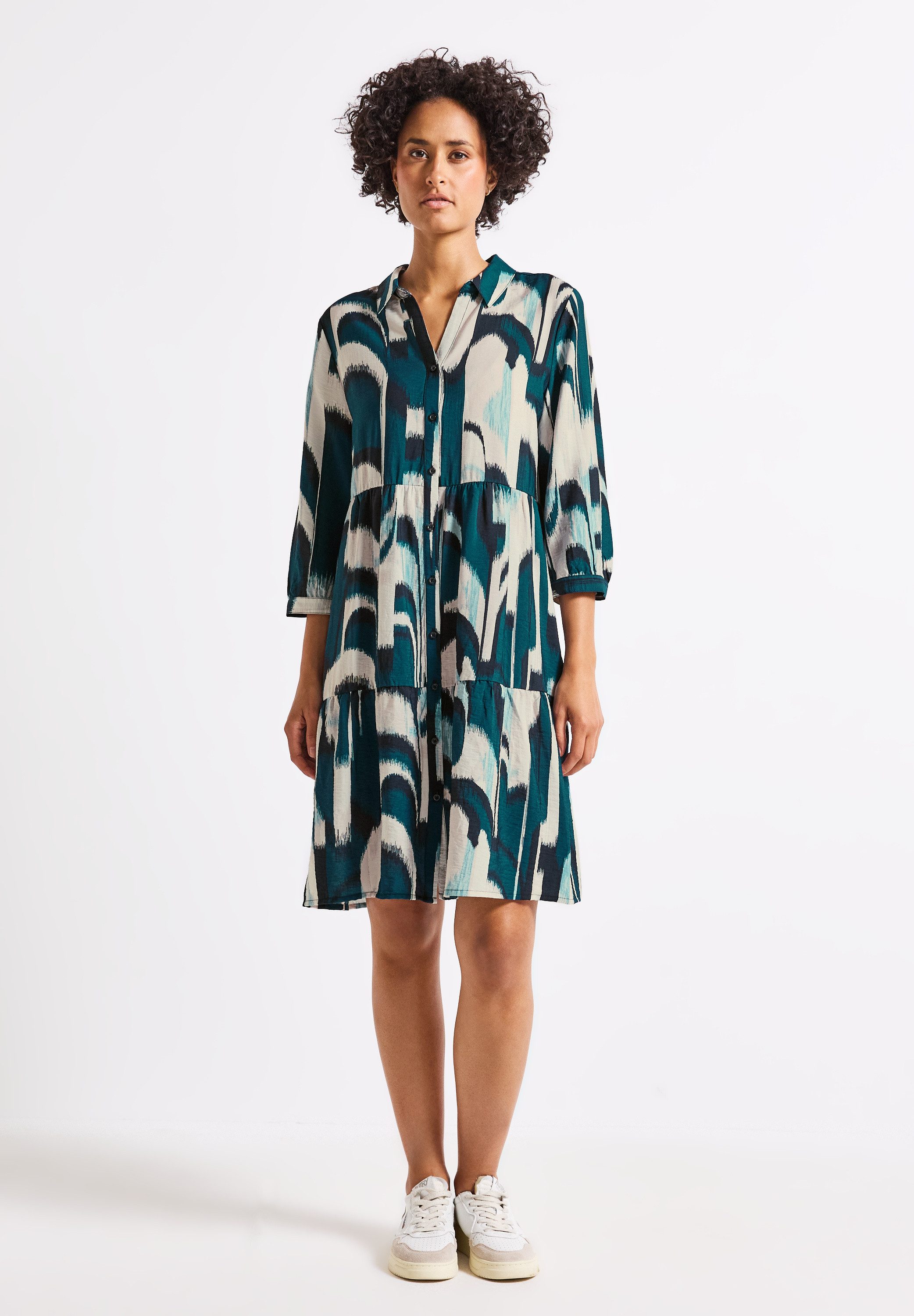 STREET ONE Sommerkleid mit Volant günstig online kaufen