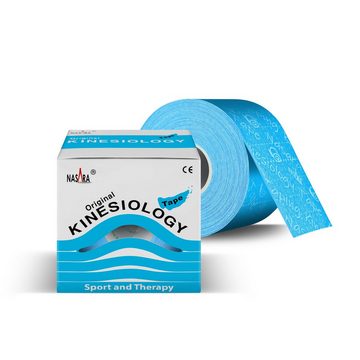 NASARA Kinesiologie-Tape 2er Set - 1x blau 1x pink NASARA Tapes mit Bexfield-Tapeschere (3-St)