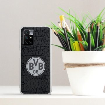 DeinDesign Handyhülle BVB Borussia Dortmund Trikot BVB Trikot Kohle und Stahl, Xiaomi Redmi 10 Silikon Hülle Bumper Case Handy Schutzhülle