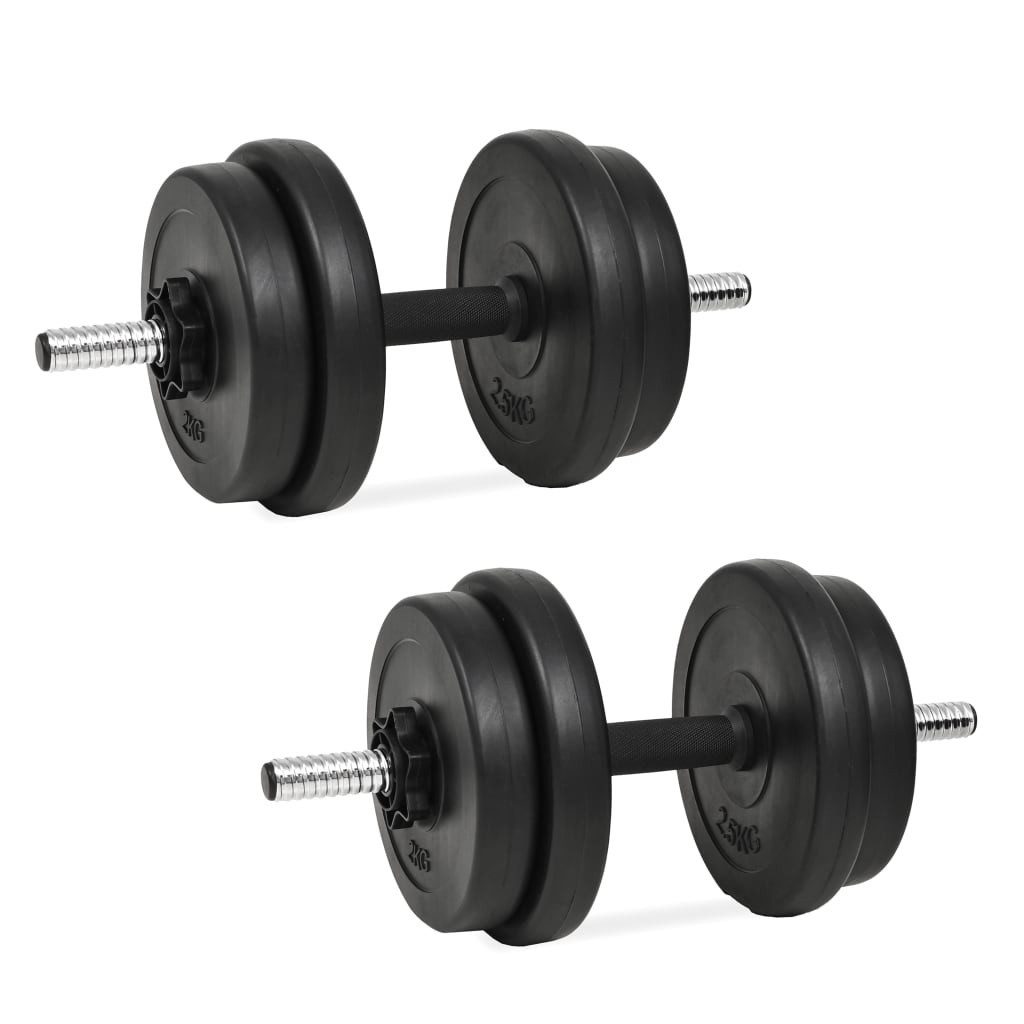vidaXL Hantel NA Hantel Gewichte Hantelset 14-tlg 20 kg