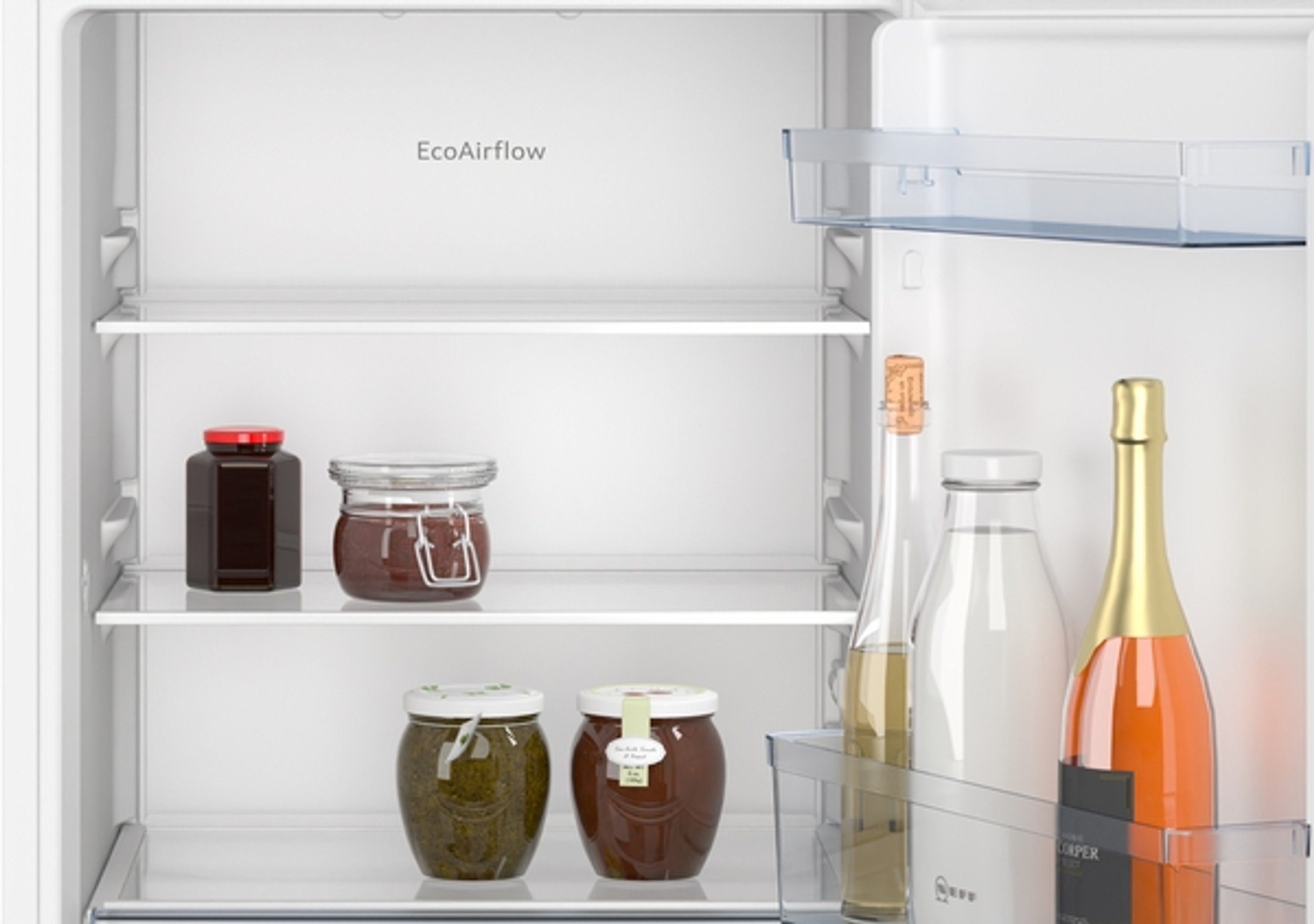NEFF Einbaukühlschrank KI1211SE0, 87.4 cm hoch, 54.1 cm breit