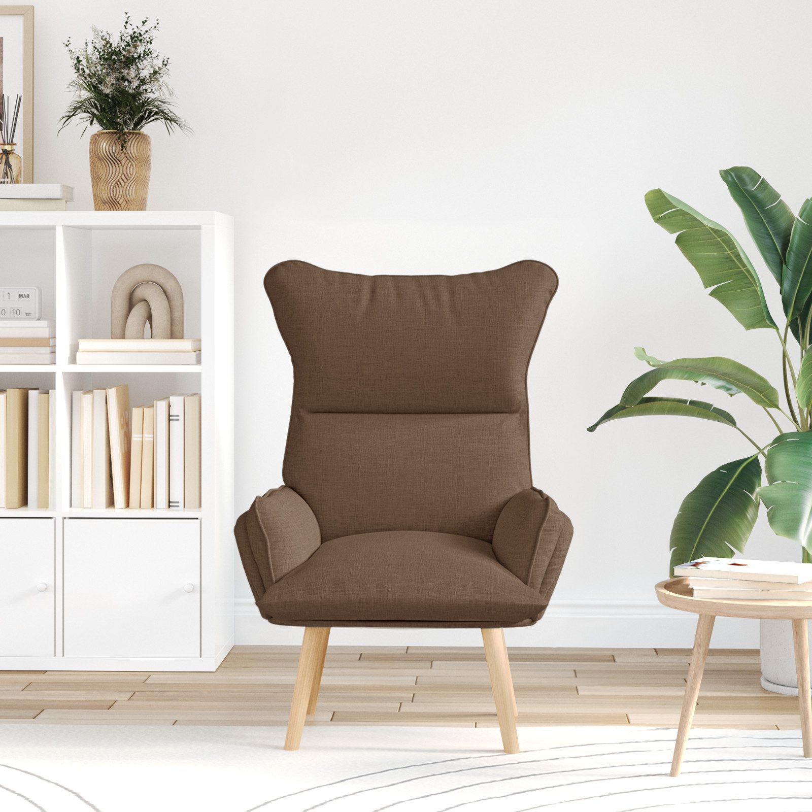 vidaXL Sessel Relaxsessel Braun Stoff (1-St) günstig online kaufen