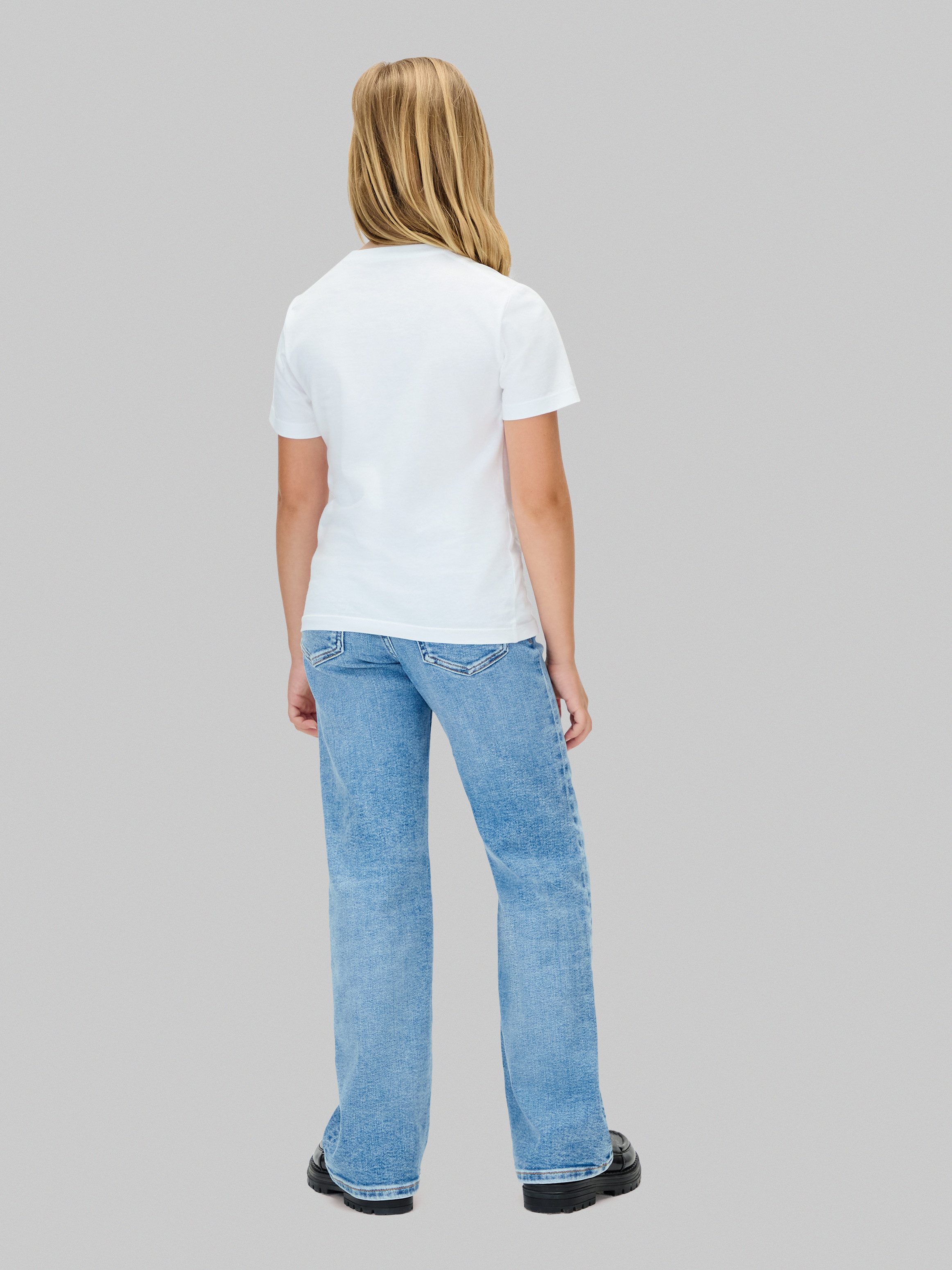 Calvin Klein Jeans T-Shirt für Kinder bis 16 Jahre, regular fit, Rundhalsausschnitt