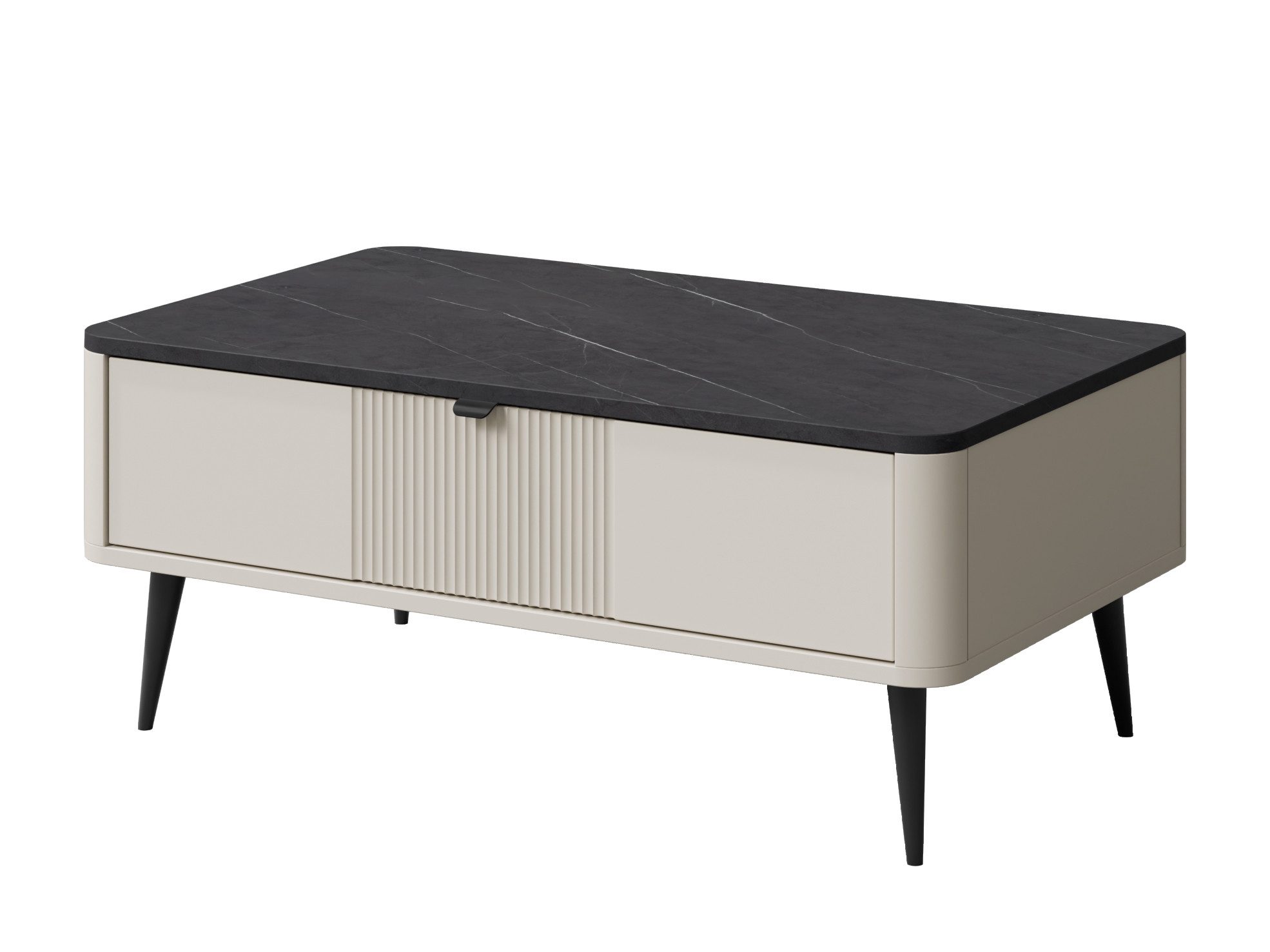 Compleo Couchtisch mit Schublade LILIA, Kaschmir, günstig online kaufen
