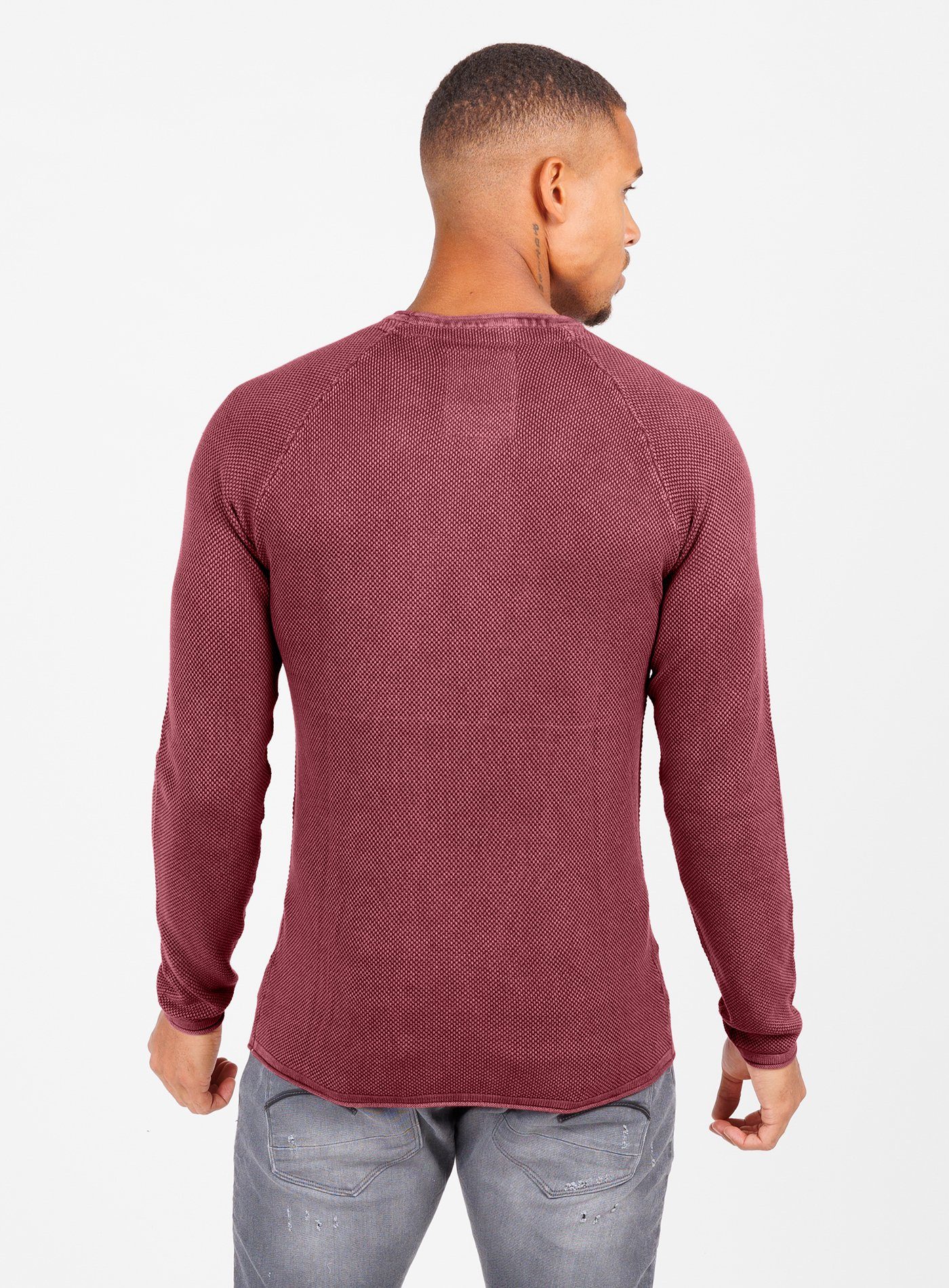 Key Largo Rundhalspullover MST THOMAS round neck (1-tlg)