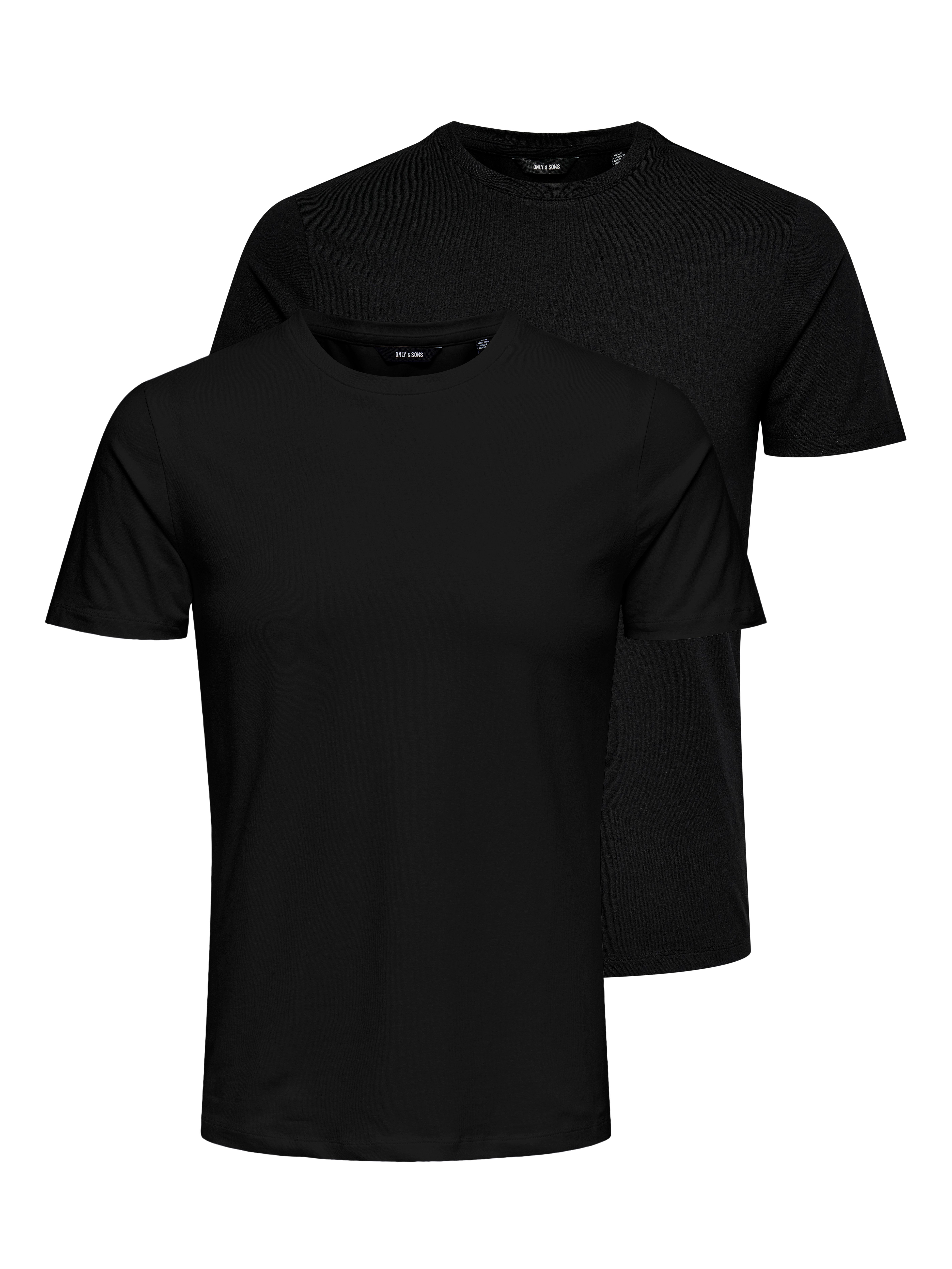 ONLY & SONS T-Shirt ONSBASIC SLIM O-NECK 2-PACK NOOS (Packung, 2-tlg) günstig online kaufen