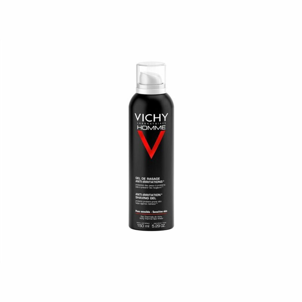 Homme ml) Gel Anti-Irritation Vichy (150 Nachtcreme Shaving Vichy Rasiergel